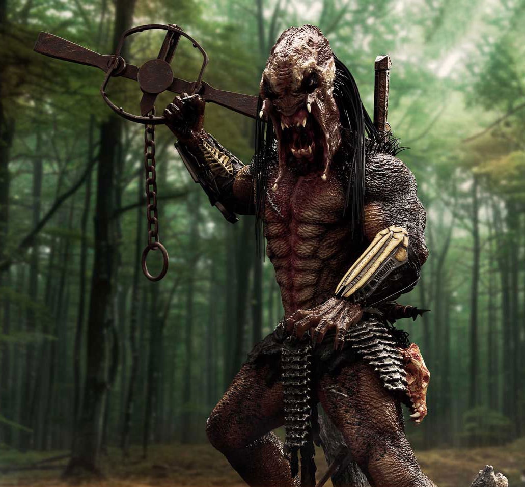 Predator Feral Predator (Deluxe Version) 1:3 Scale Statue  (Prototype Shown) View 4