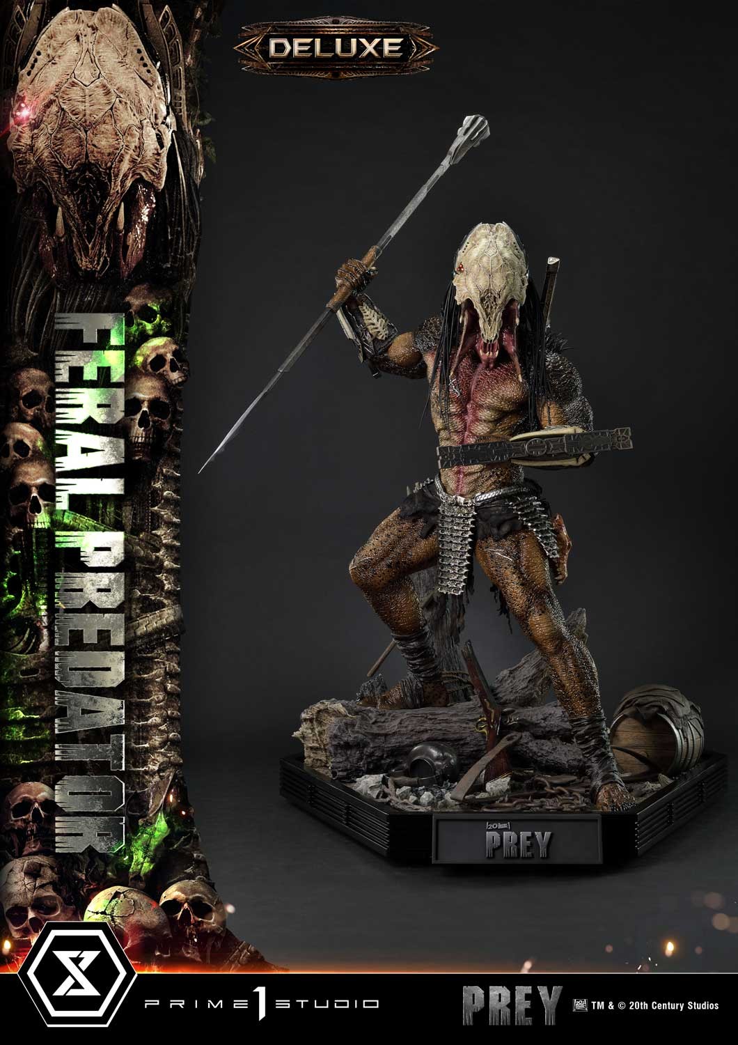 Predator Feral Predator (Deluxe Version) 1:3 Scale Statue  (Prototype Shown) View 8