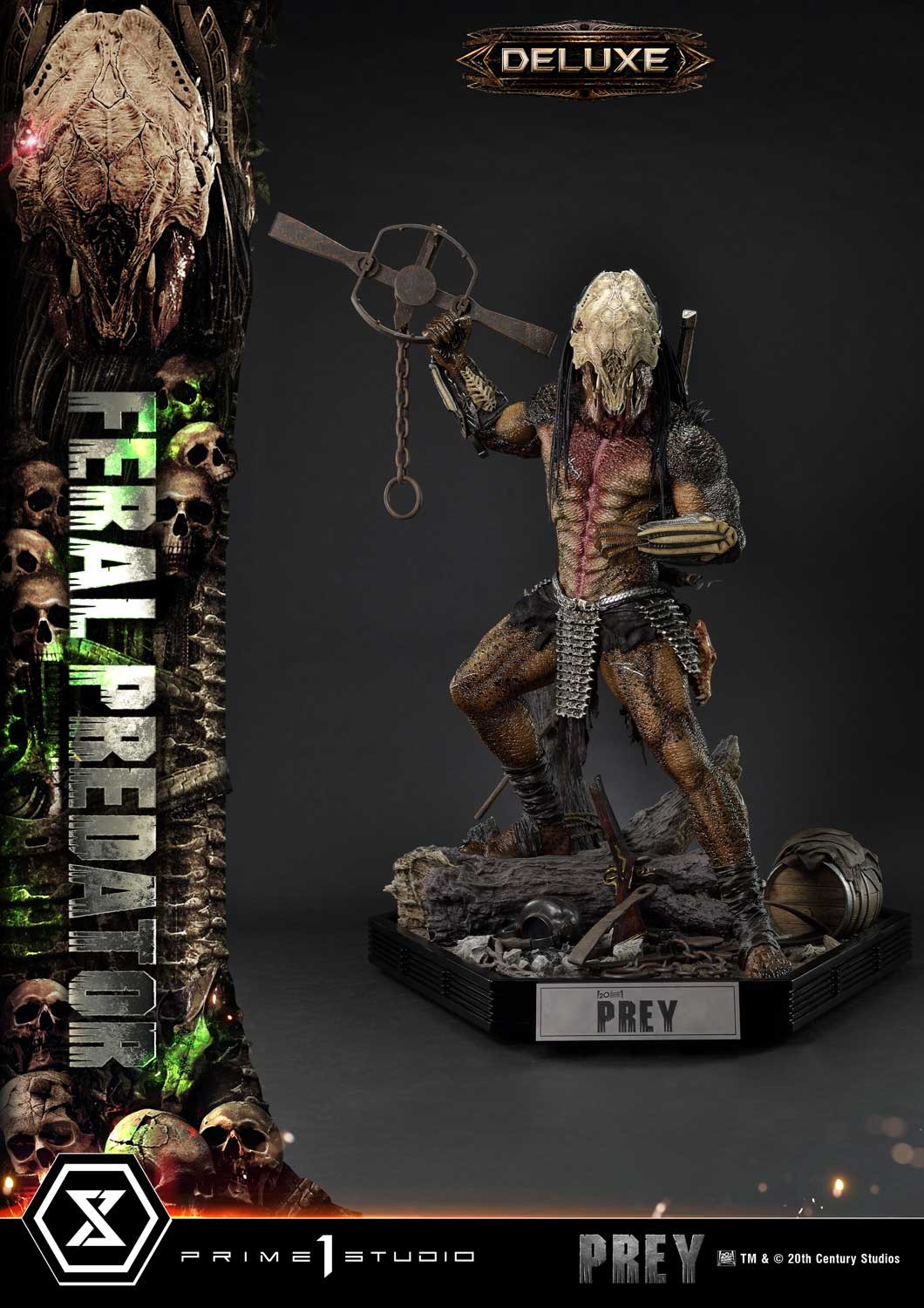 Predator Feral Predator (Deluxe Version) 1:3 Scale Statue  (Prototype Shown) View 11
