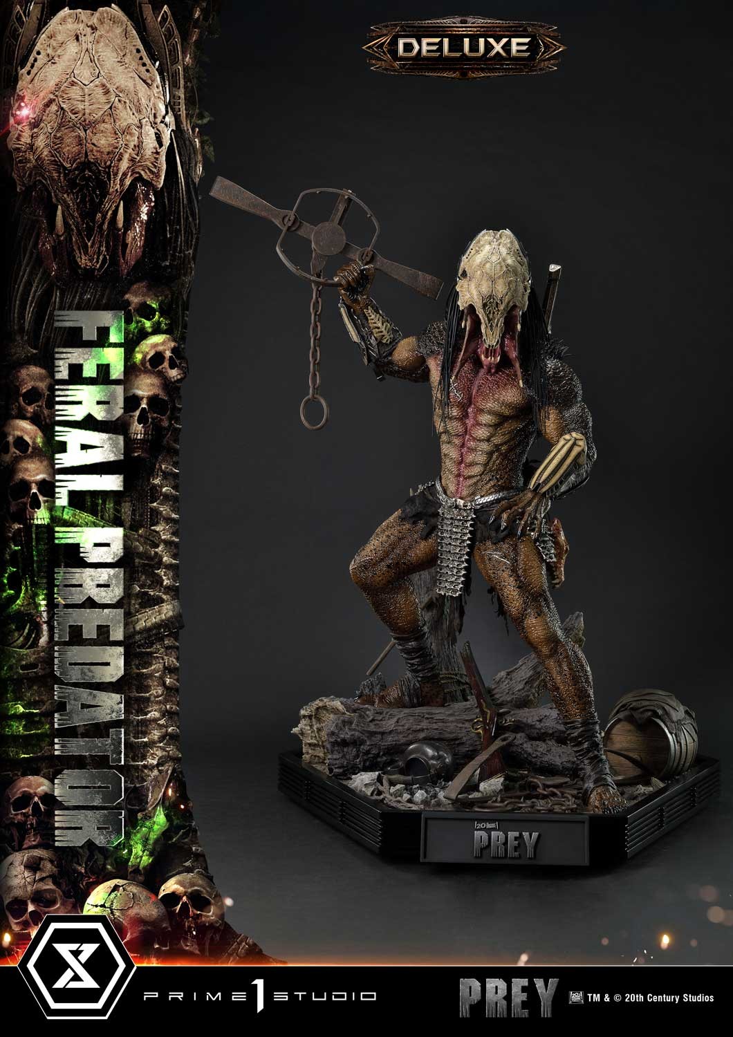 Predator Feral Predator (Deluxe Version) 1:3 Scale Statue  (Prototype Shown) View 12