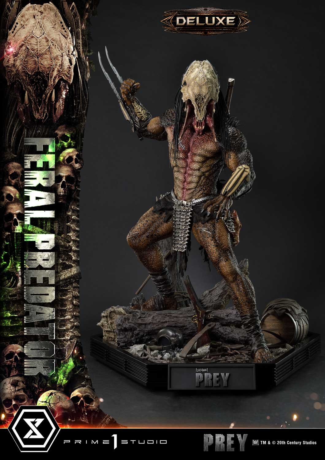 Predator Feral Predator (Deluxe Version) 1:3 Scale Statue  (Prototype Shown) View 13