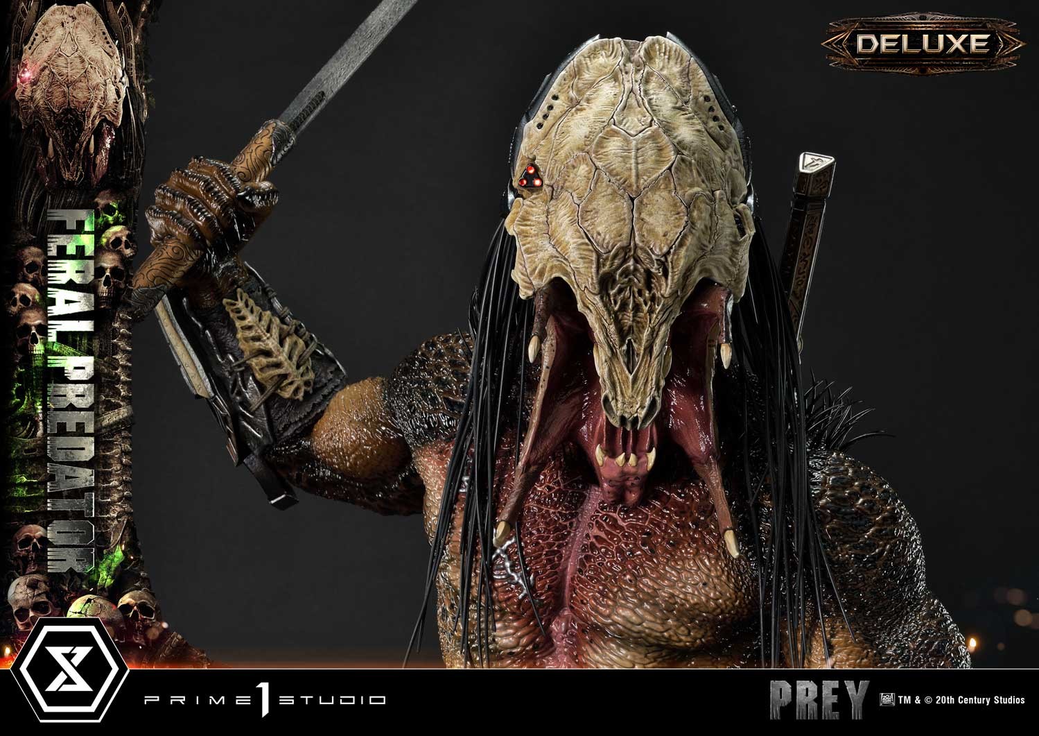 Predator Feral Predator (Deluxe Version) 1:3 Scale Statue  (Prototype Shown) View 18