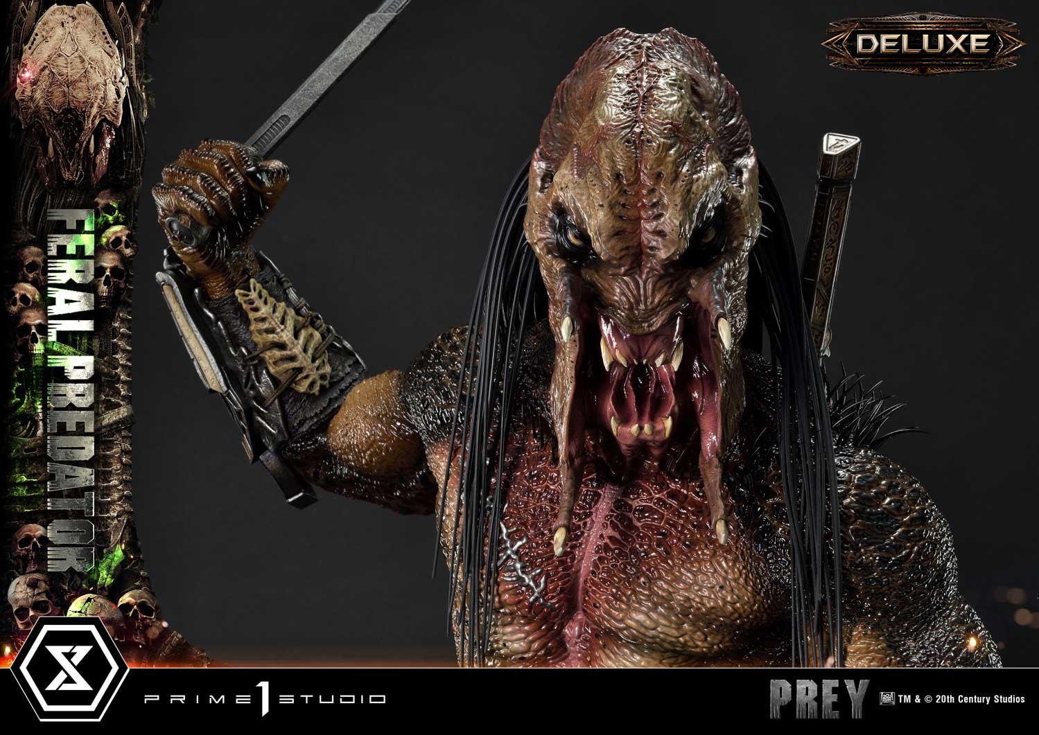 Predator Feral Predator (Deluxe Version) 1:3 Scale Statue  (Prototype Shown) View 19
