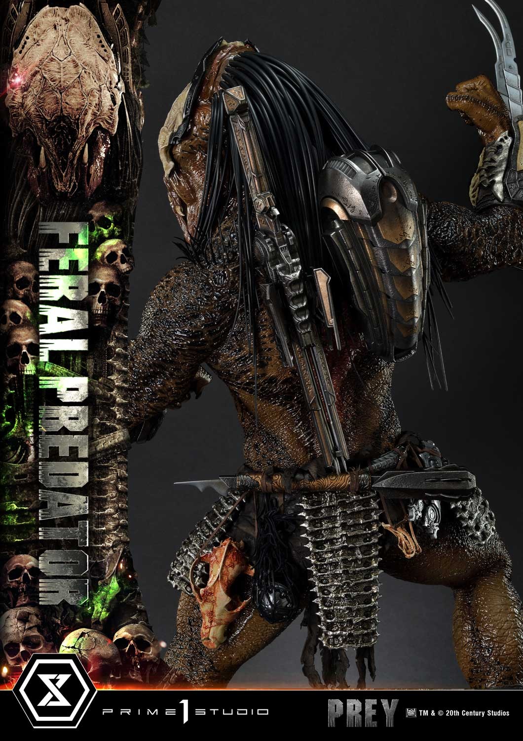 Predator Feral Predator (Deluxe Version) 1:3 Scale Statue  (Prototype Shown) View 22
