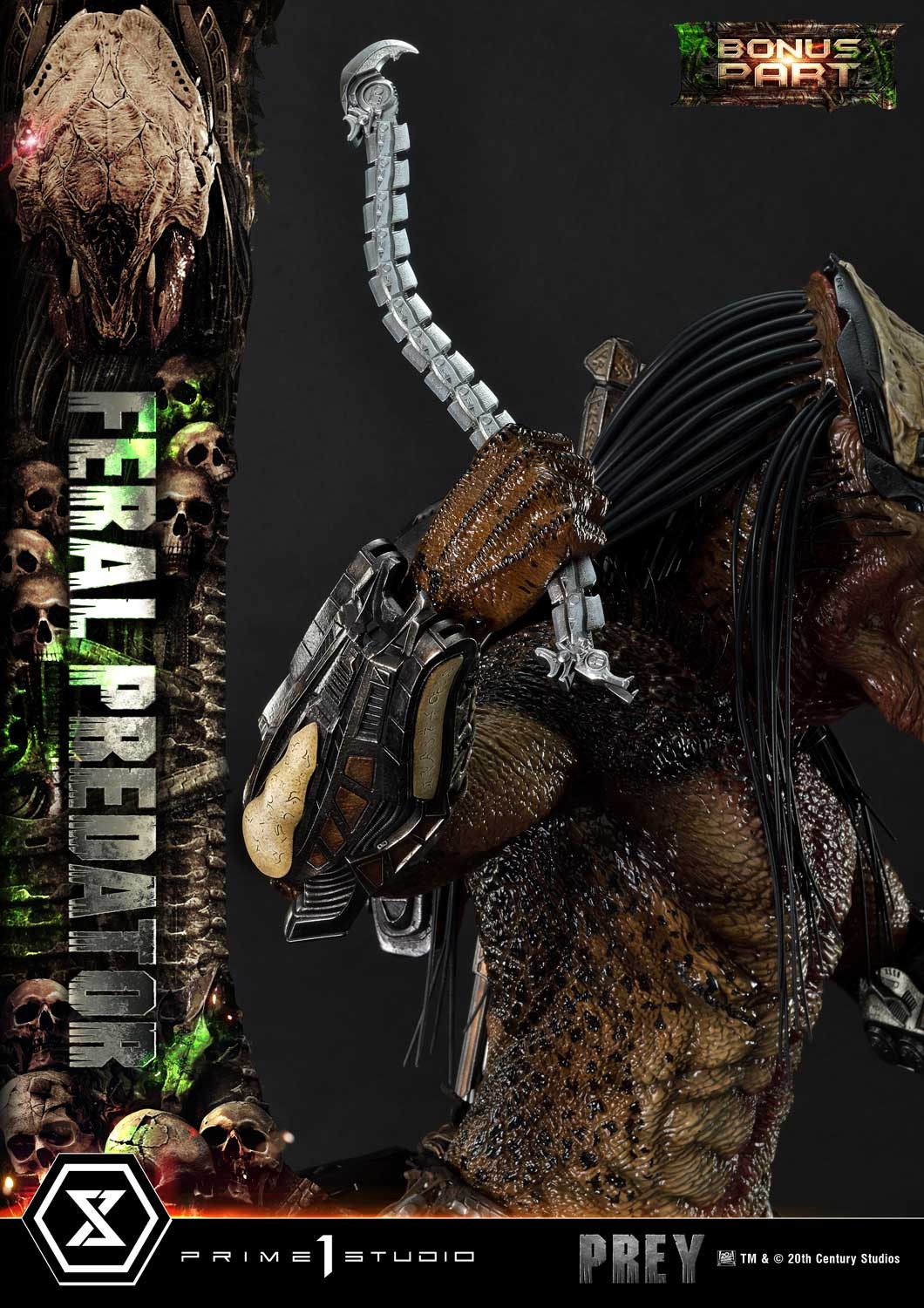 Predator Feral Predator (Deluxe Bonus Version) 1:3 Scale Statue  (Prototype Shown) View 3