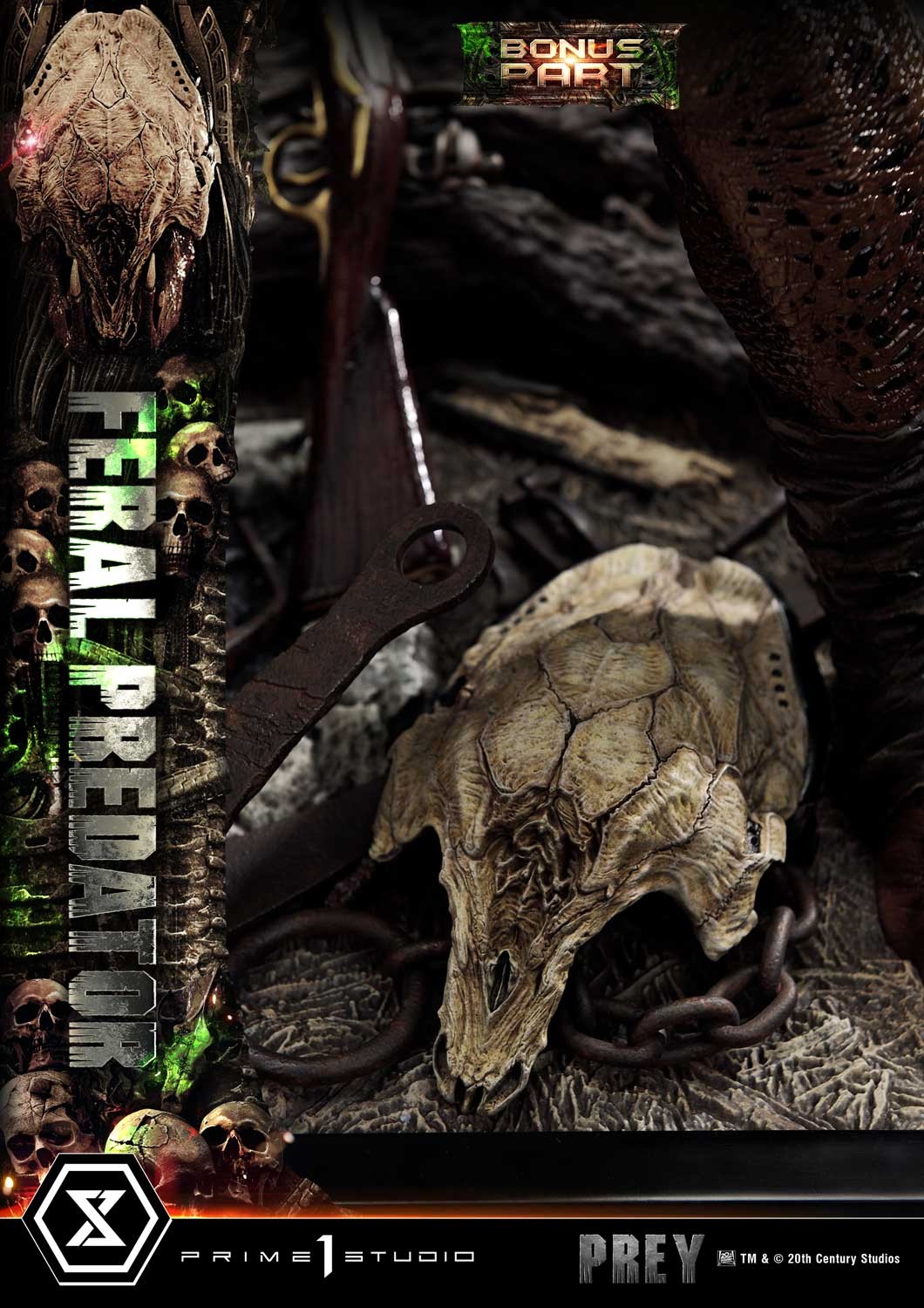 Predator Feral Predator (Deluxe Bonus Version) 1:3 Scale Statue  (Prototype Shown) View 4