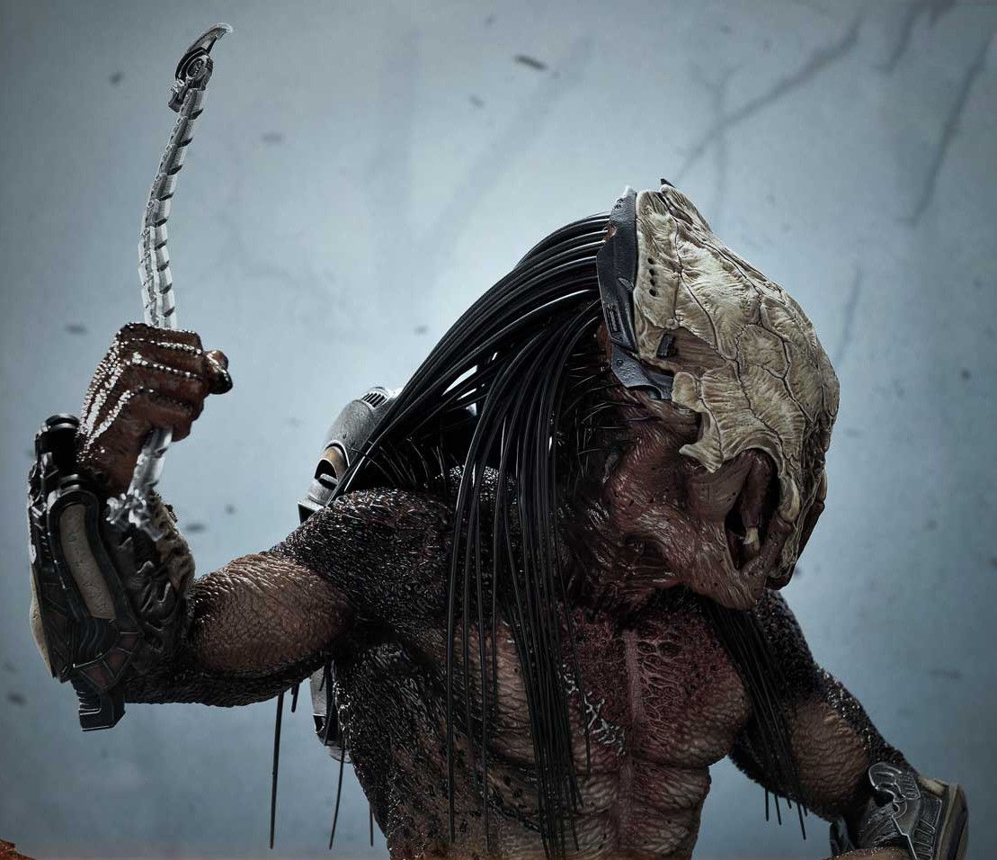 Predator Feral Predator (Deluxe Bonus Version) 1:3 Scale Statue  (Prototype Shown) View 5