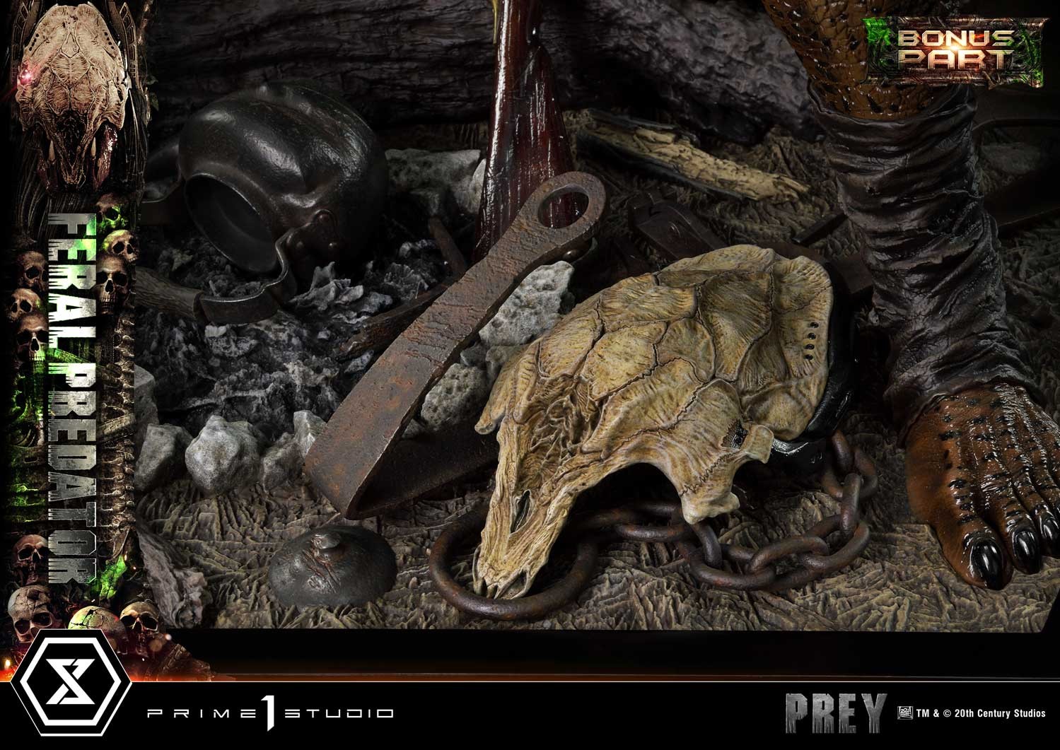 Predator Feral Predator (Deluxe Bonus Version) 1:3 Scale Statue  (Prototype Shown) View 11