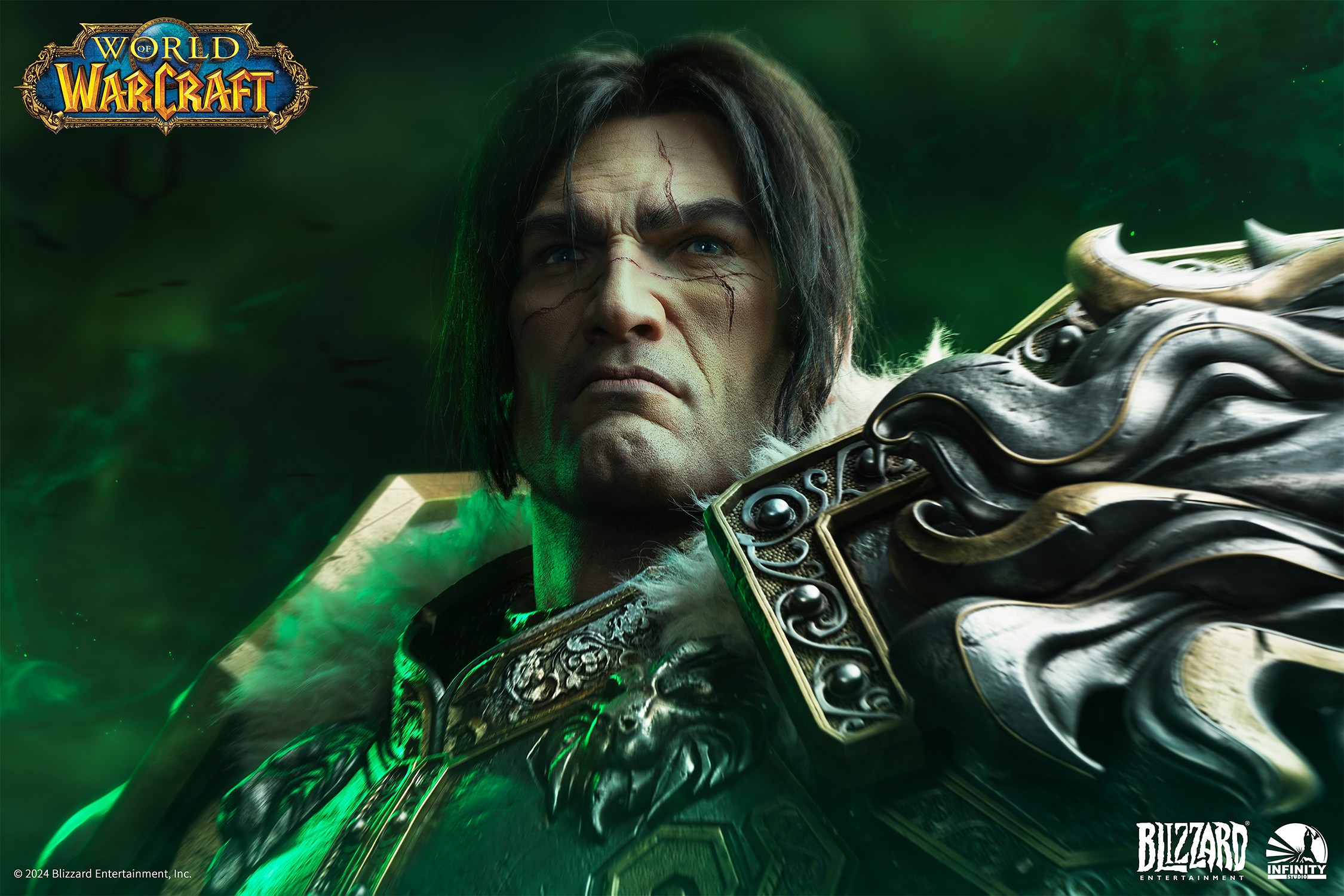 Warcraft Varian Wrynn Life-Size Bust  (Prototype Shown) View 4