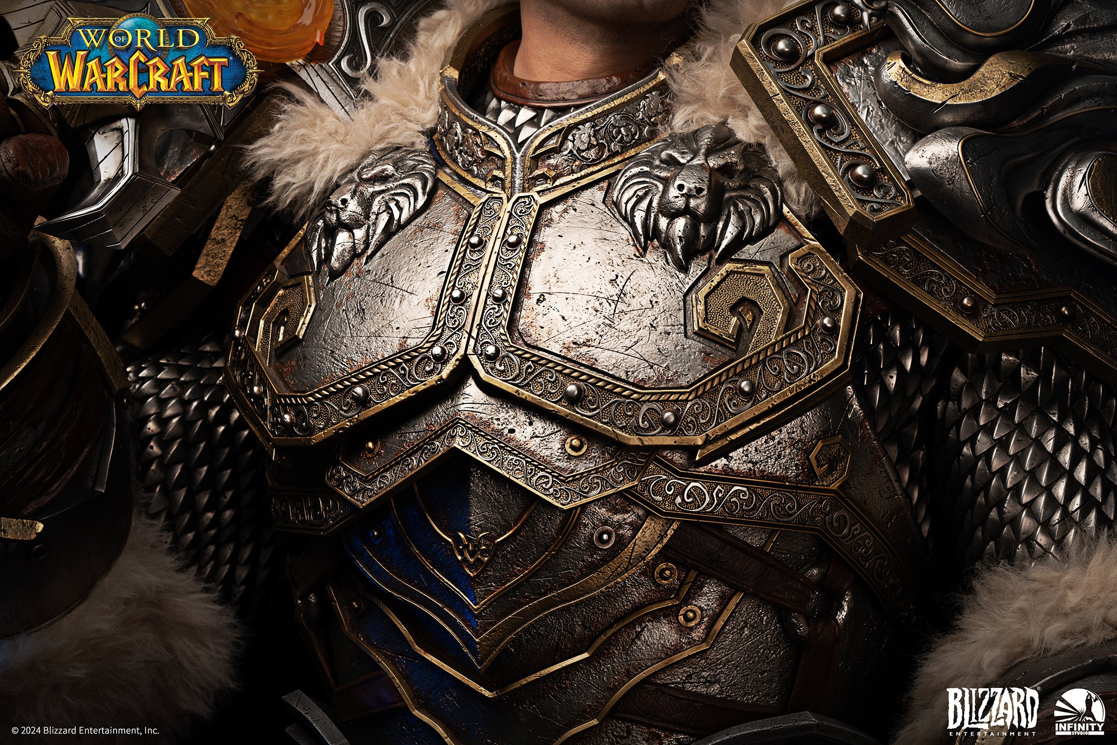 Warcraft Varian Wrynn Life-Size Bust  (Prototype Shown) View 10