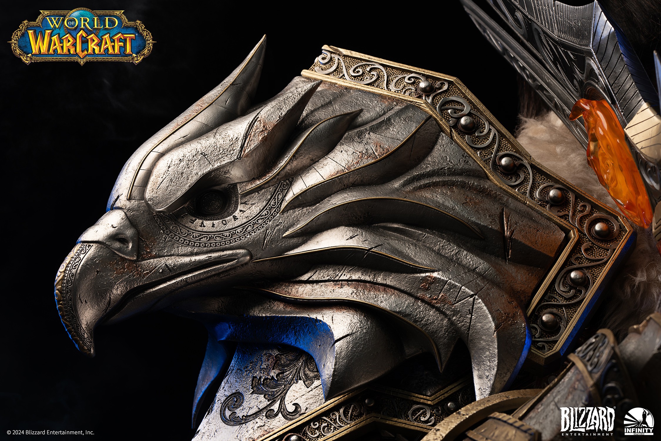 Warcraft Varian Wrynn Life-Size Bust  (Prototype Shown) View 12