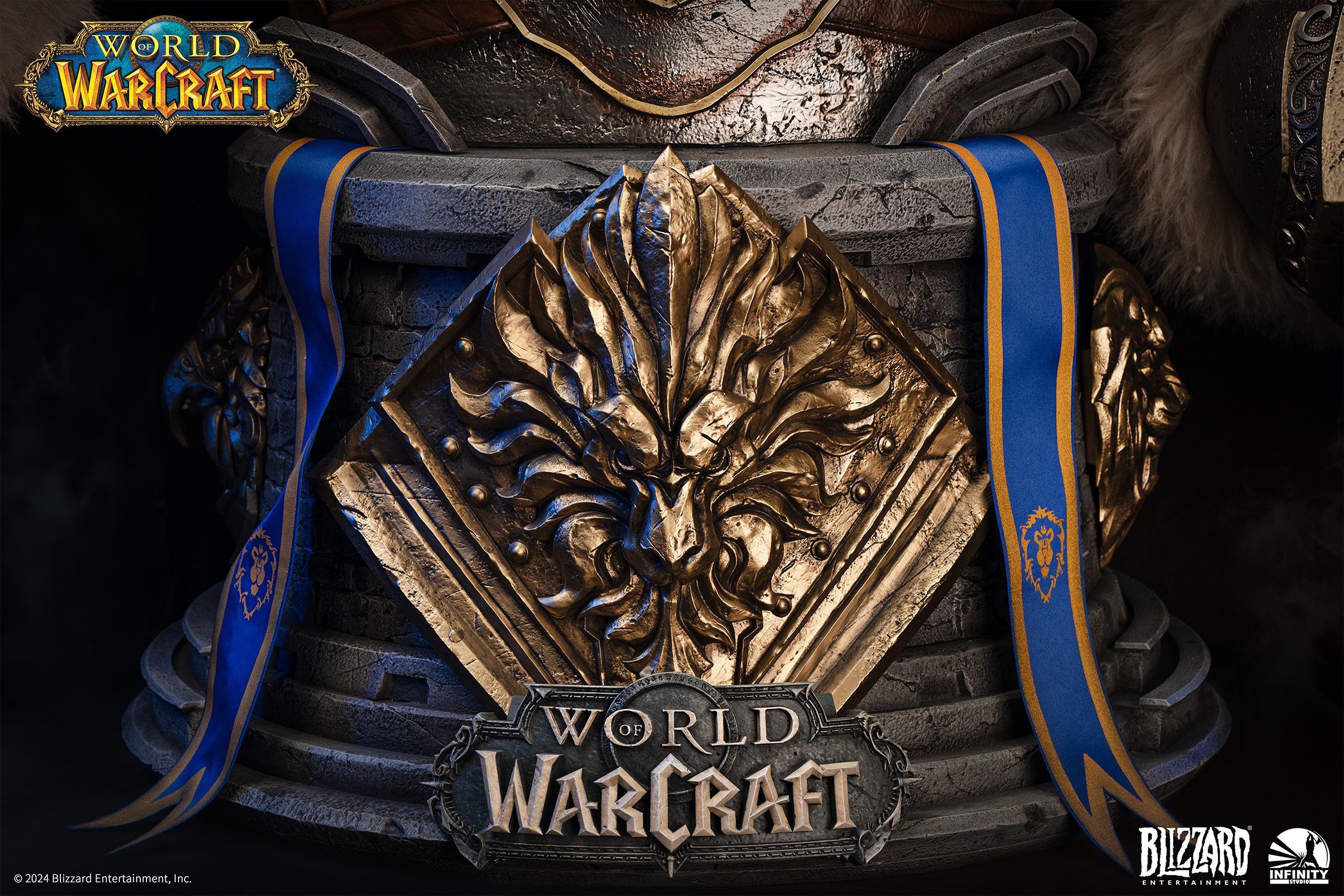 Warcraft Varian Wrynn Life-Size Bust  (Prototype Shown) View 14