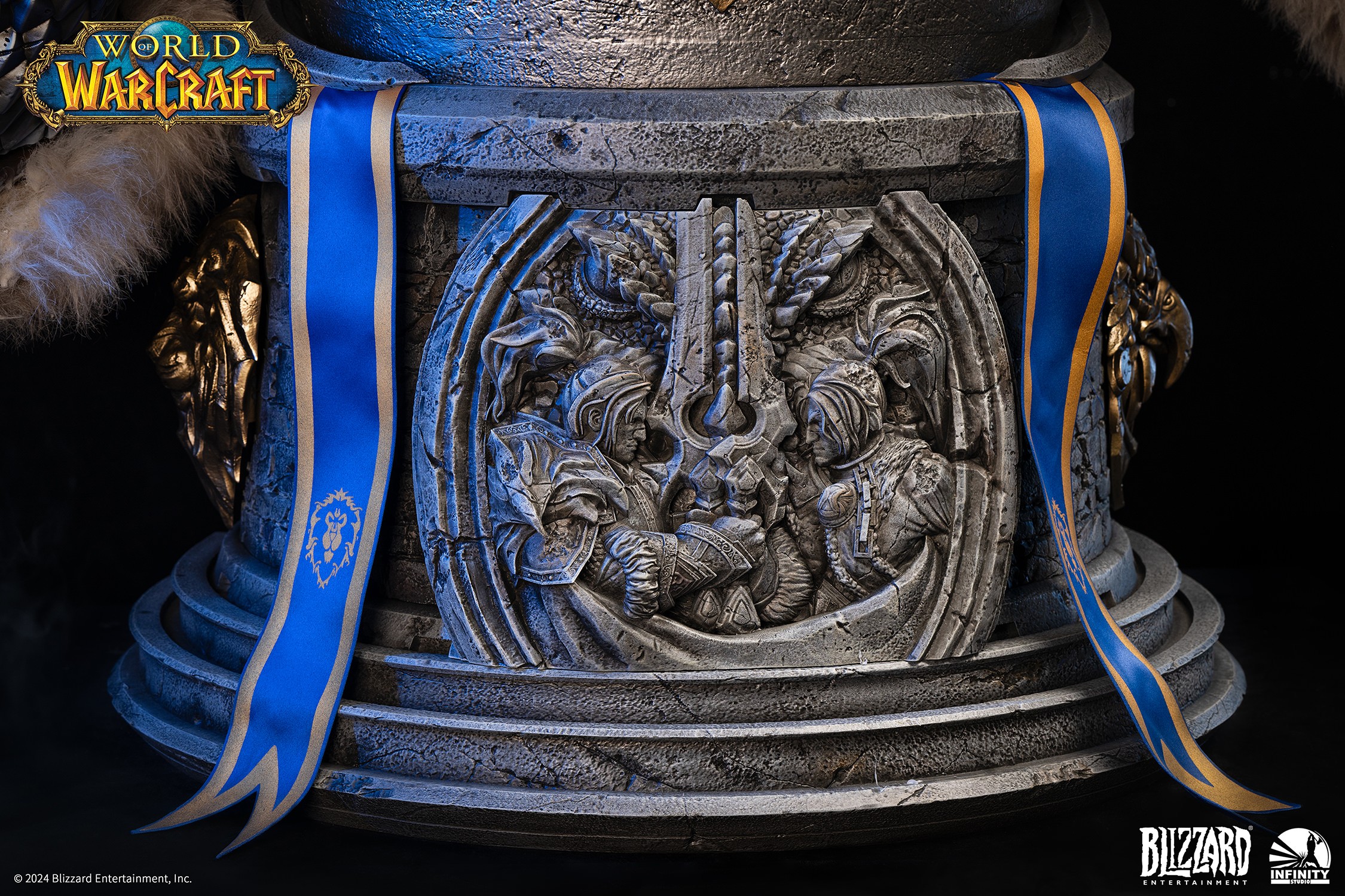 Warcraft Varian Wrynn Life-Size Bust  (Prototype Shown) View 15