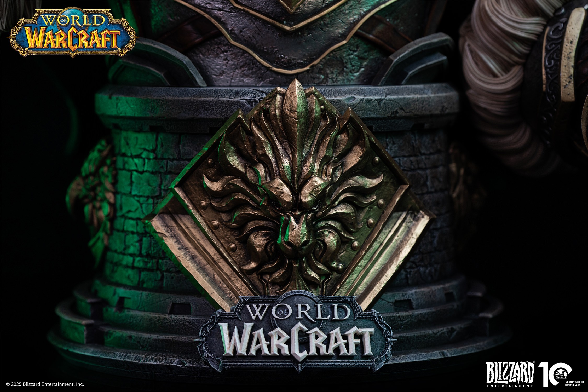 Warcraft Varian Wrynn Bust  (Prototype Shown) View 4