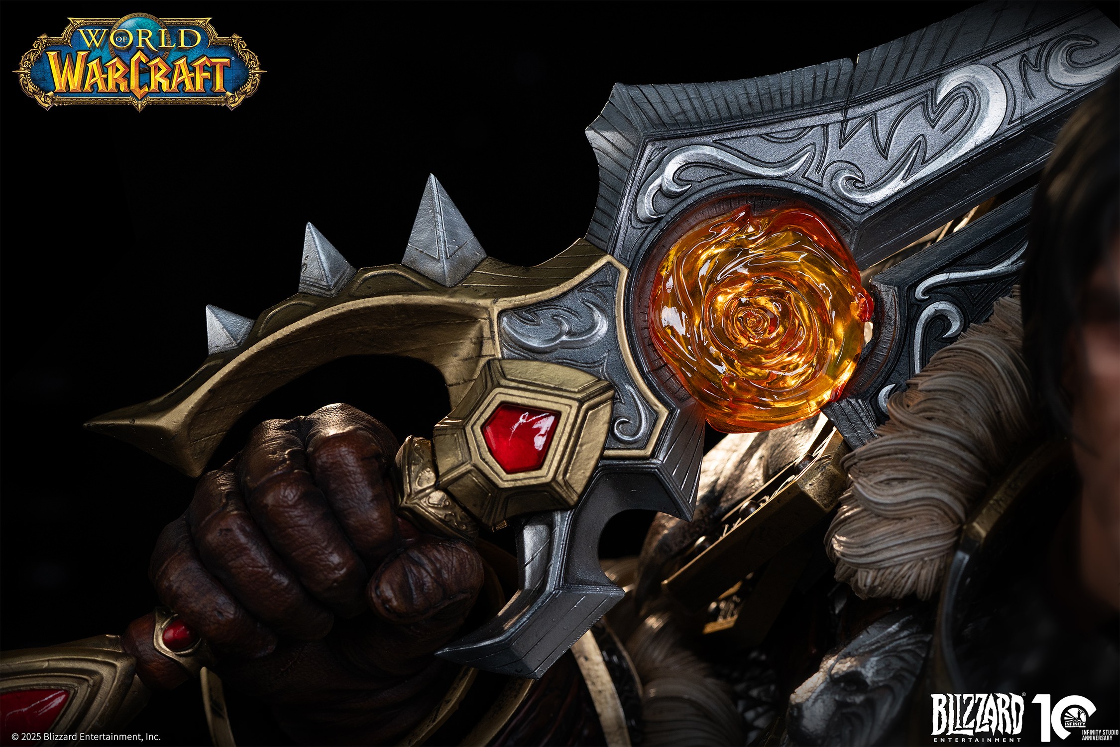 Warcraft Varian Wrynn Bust  (Prototype Shown) View 5