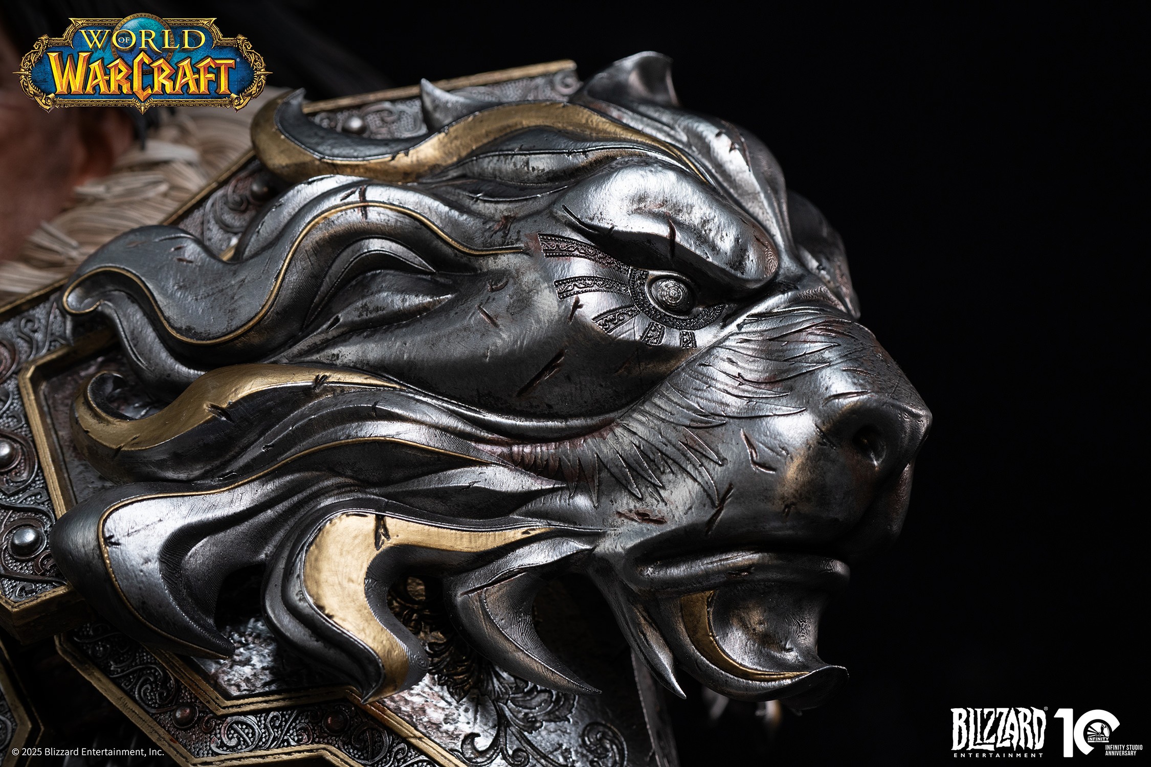 Warcraft Varian Wrynn Bust  (Prototype Shown) View 6