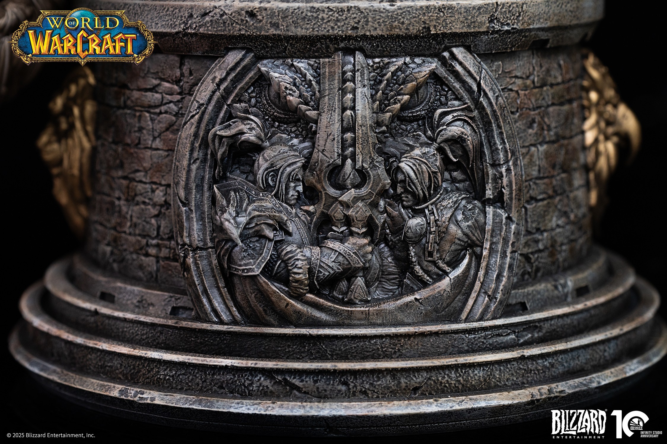 Warcraft Varian Wrynn Bust  (Prototype Shown) View 8