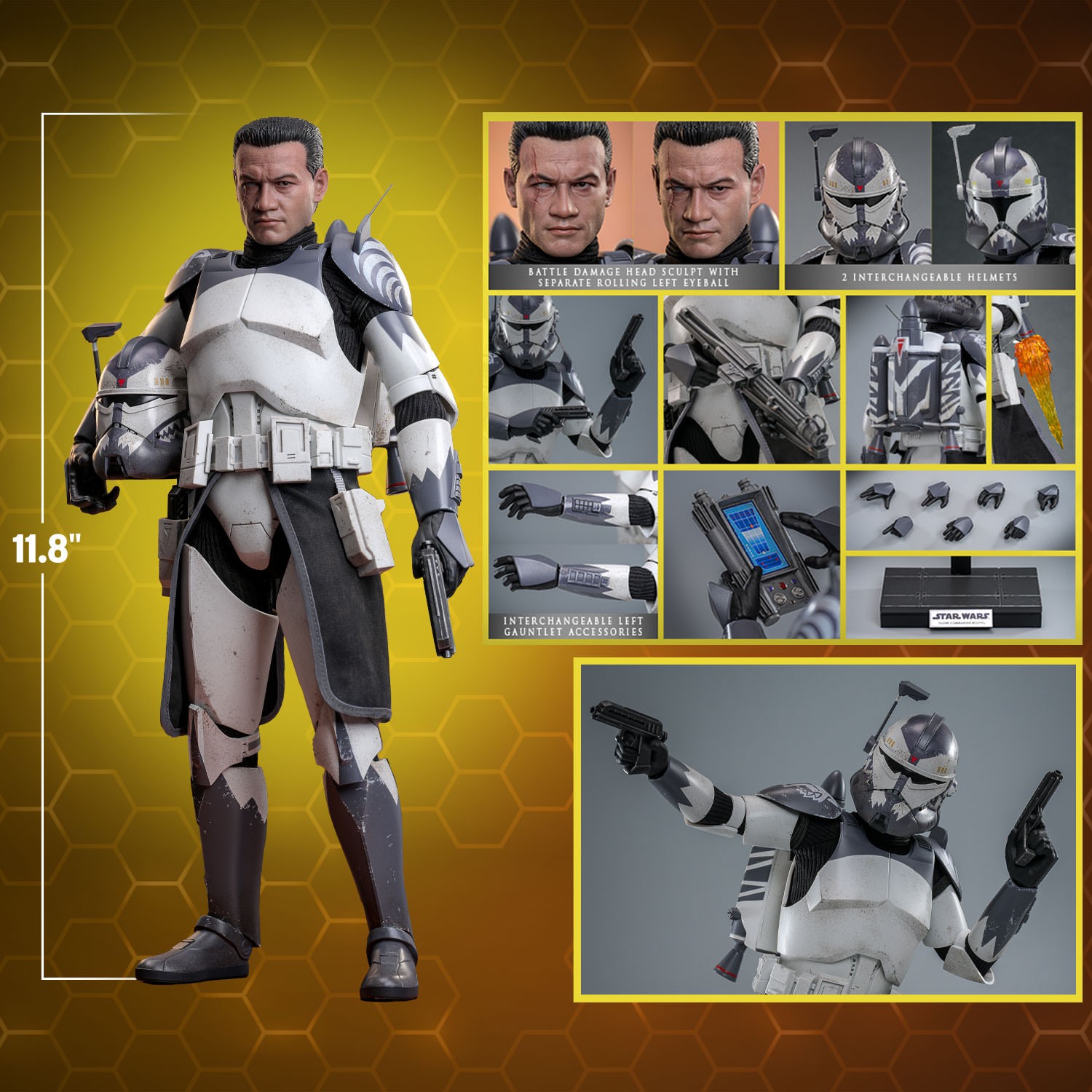 サイドショウ　コマンダーウォルフ スター・ウォーズ』 1/6スケールフィギュア 【ミリタリーズ