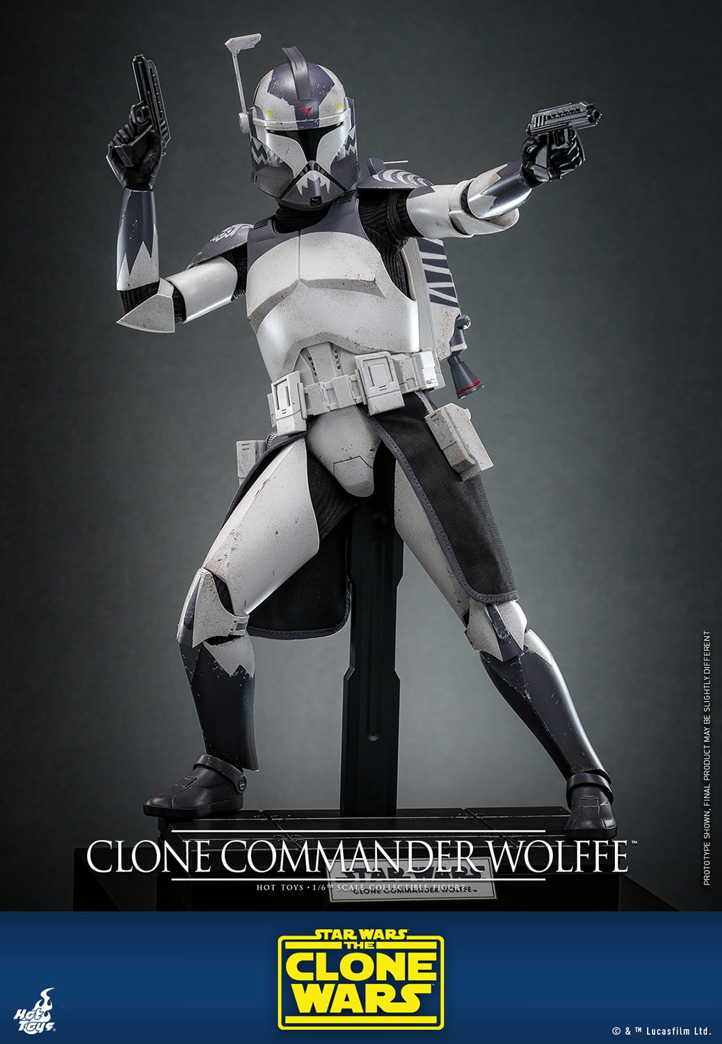 Clone Commander Wolffe™ Sixth Scale Figure by Hot Toys