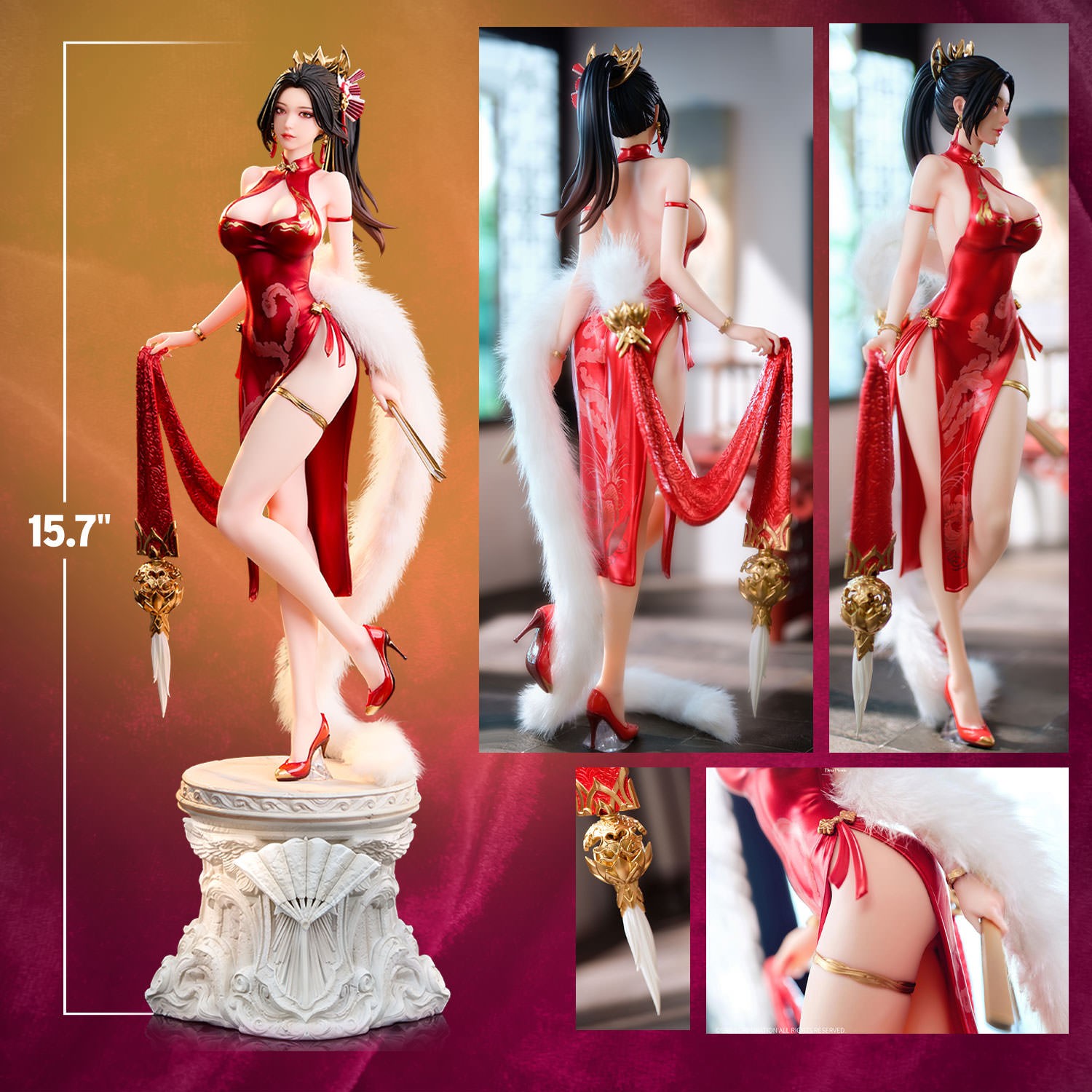 The King of Fighters Mai Shiranui (Hong Shang Wu Version) Statues  (Prototype Shown) View 2