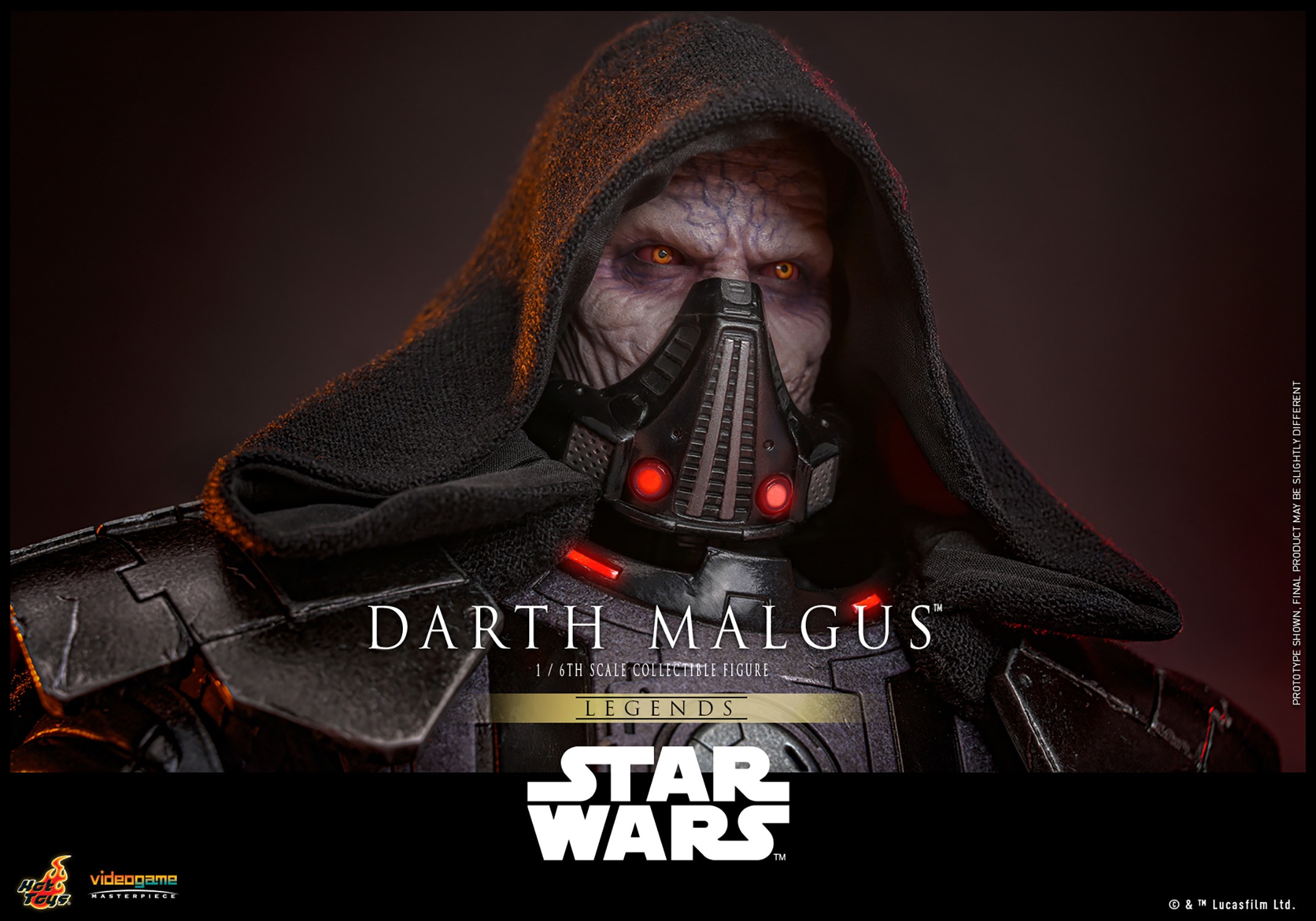 Star Wars Darth Malgus™ Sixth Scale Figure  (Prototype Shown) View 8