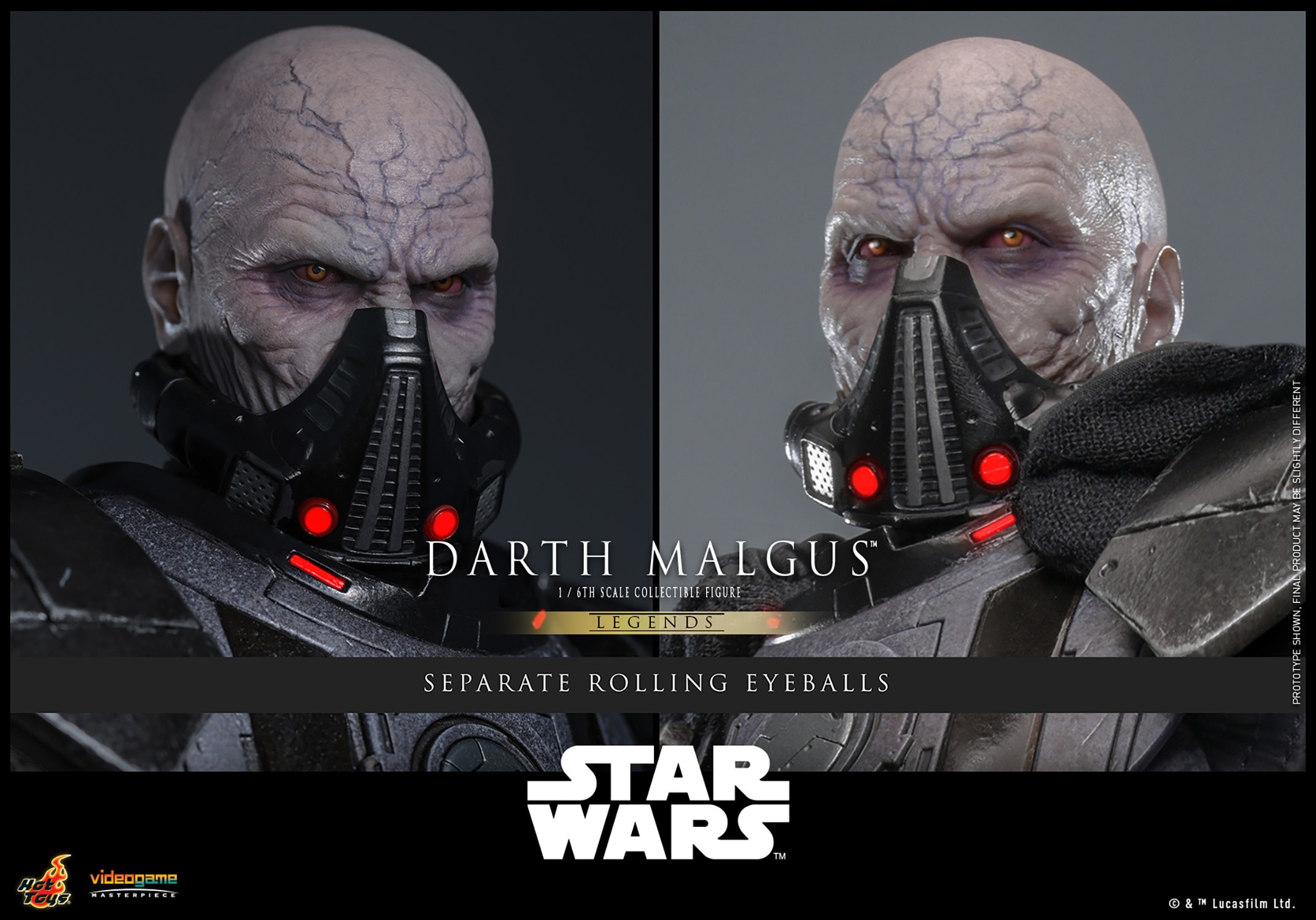 Star Wars Darth Malgus™ Sixth Scale Figure  (Prototype Shown) View 11