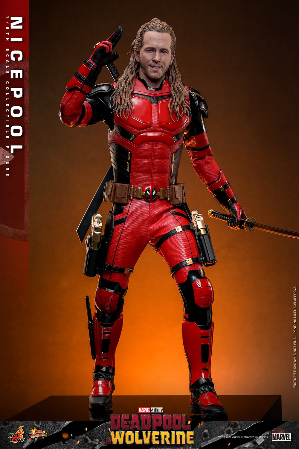 Marvel Nicepool Sixth Scale Figure  (Prototype Shown) View 7