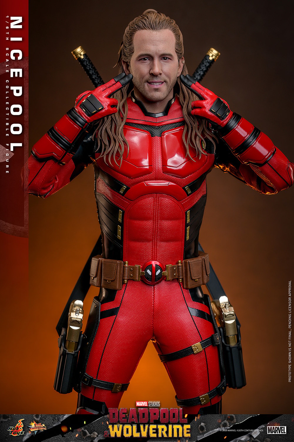 Marvel Nicepool Sixth Scale Figure  (Prototype Shown) View 11