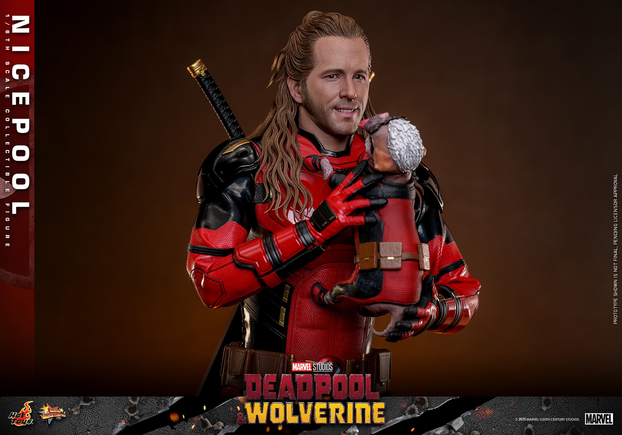 Marvel Nicepool Sixth Scale Figure  (Prototype Shown) View 12