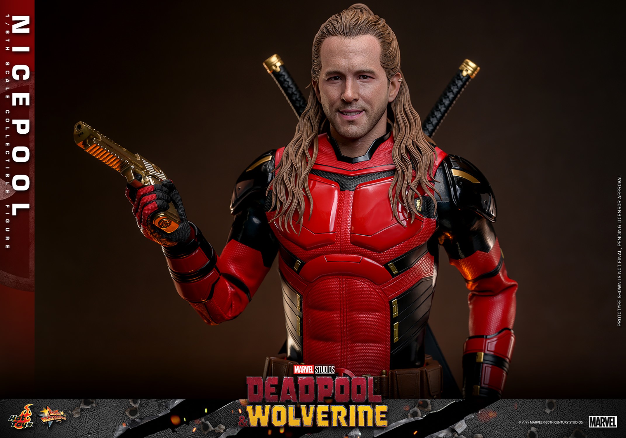 Marvel Nicepool Sixth Scale Figure  (Prototype Shown) View 14