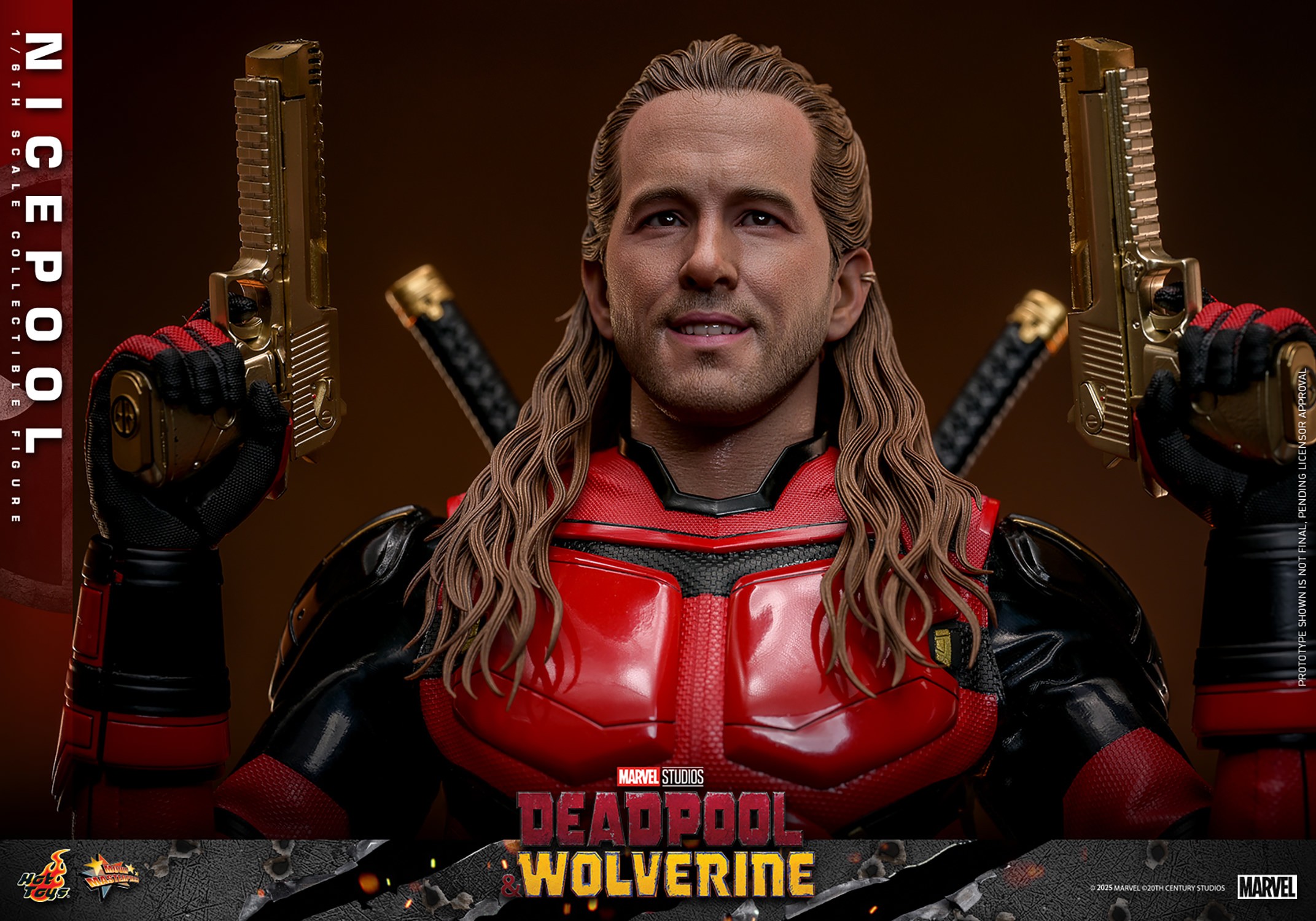 Marvel Nicepool Sixth Scale Figure  (Prototype Shown) View 17