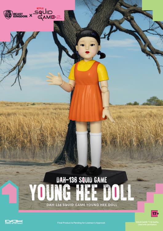 Squid Game Young Hee Doll Collectible Figure  (Prototype Shown) View 6