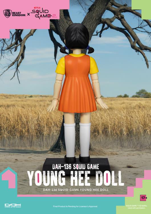 Squid Game Young Hee Doll Collectible Figure  (Prototype Shown) View 7