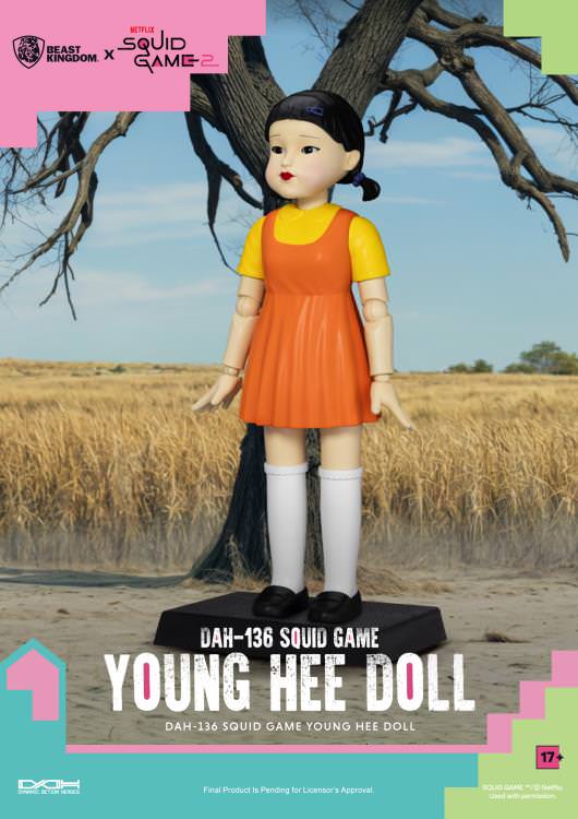 Squid Game Young Hee Doll Collectible Figure  (Prototype Shown) View 10