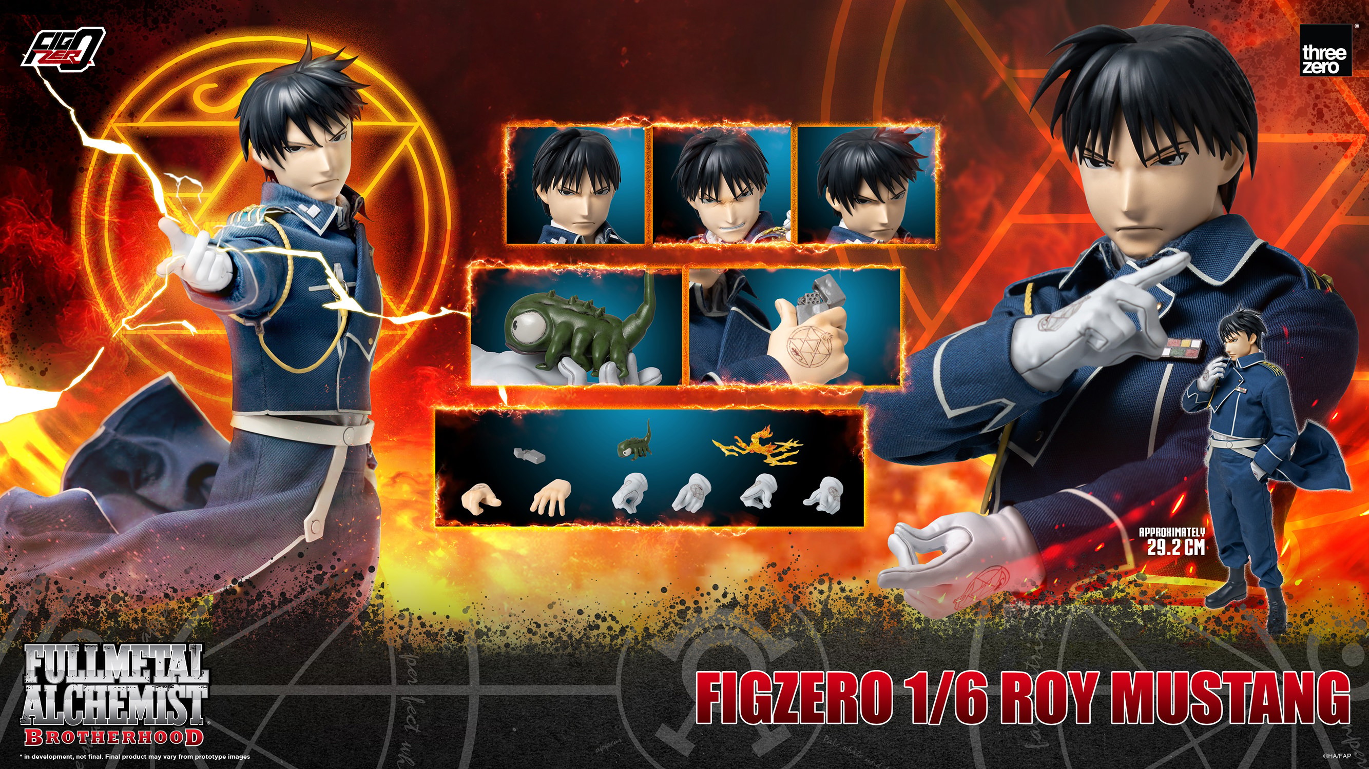 Fullmetal Alchemist Roy Mustang Sixth Scale Figure  (Prototype Shown) View 14