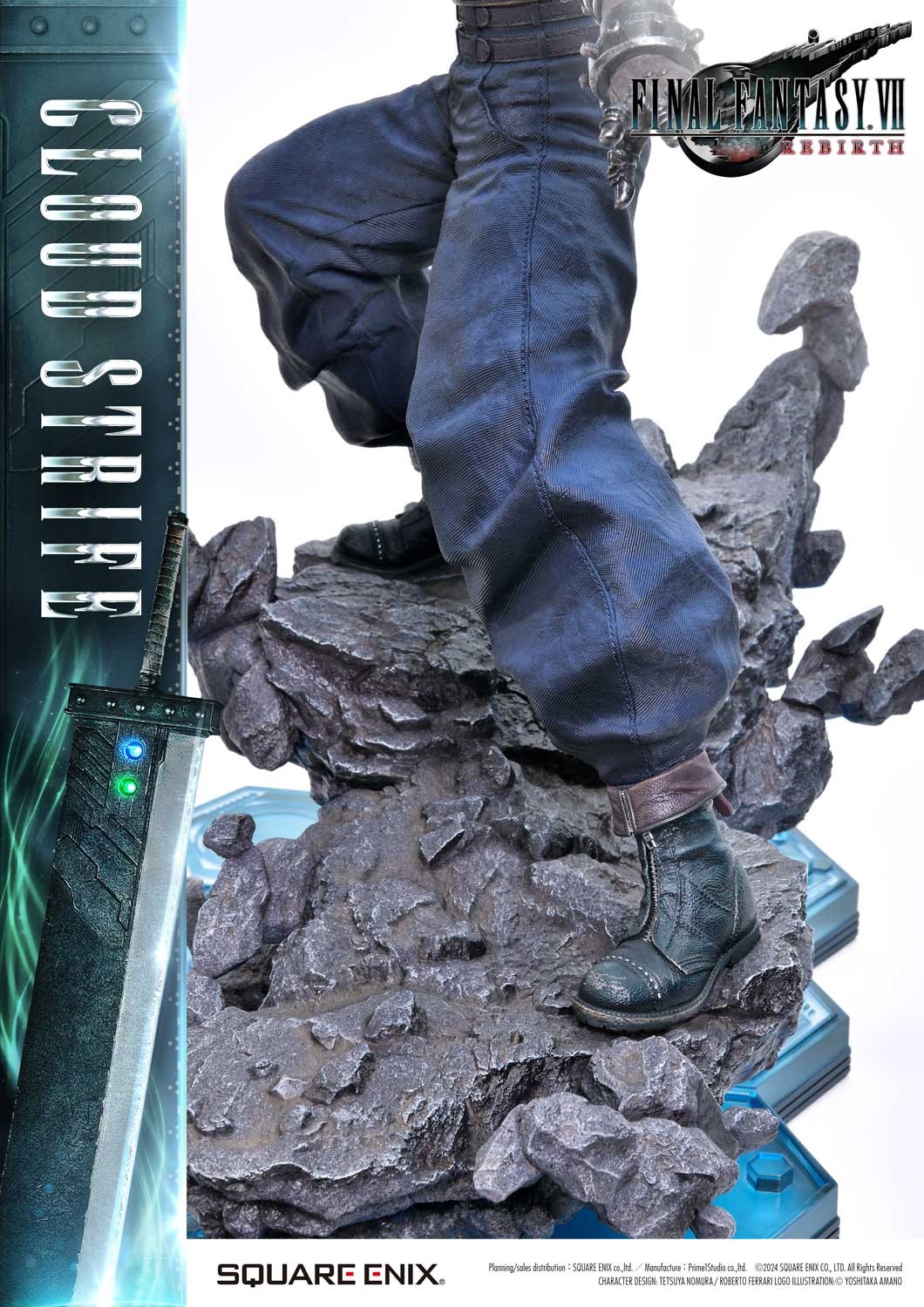 Final Fantasy Cloud Strife Quarter Scale Statue  (Prototype Shown) View 9