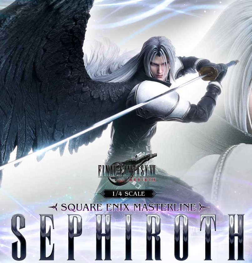 Final Fantasy Sephiroth Quarter Scale Statue  (Prototype Shown) View 5
