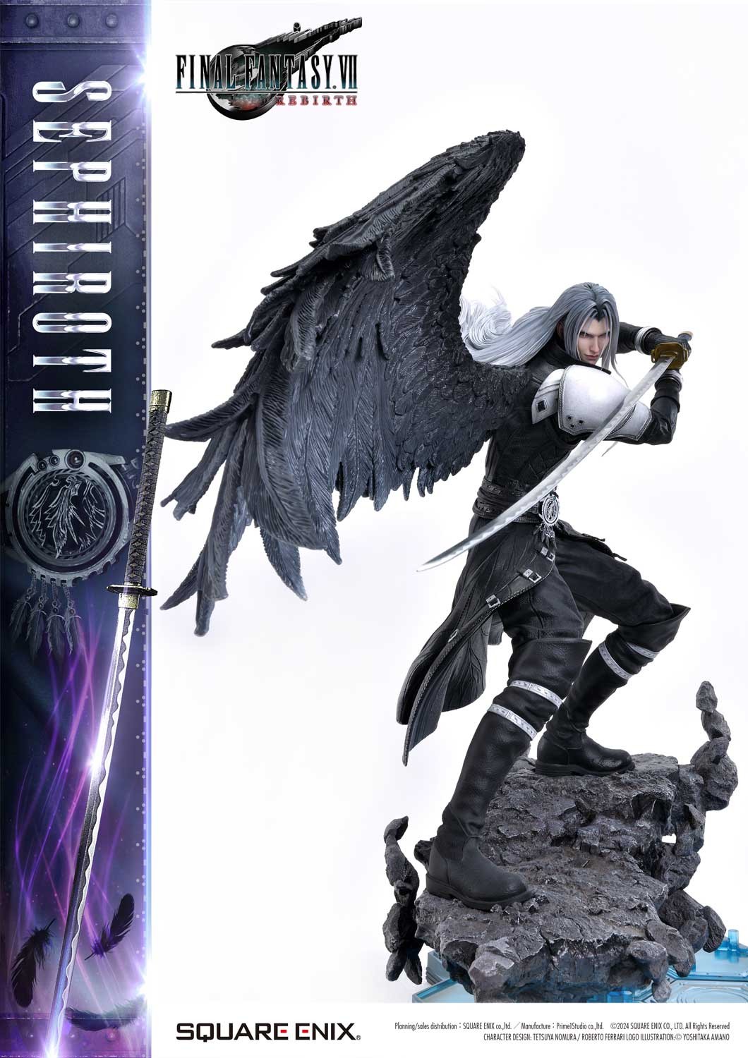 Final Fantasy Sephiroth Quarter Scale Statue  (Prototype Shown) View 8