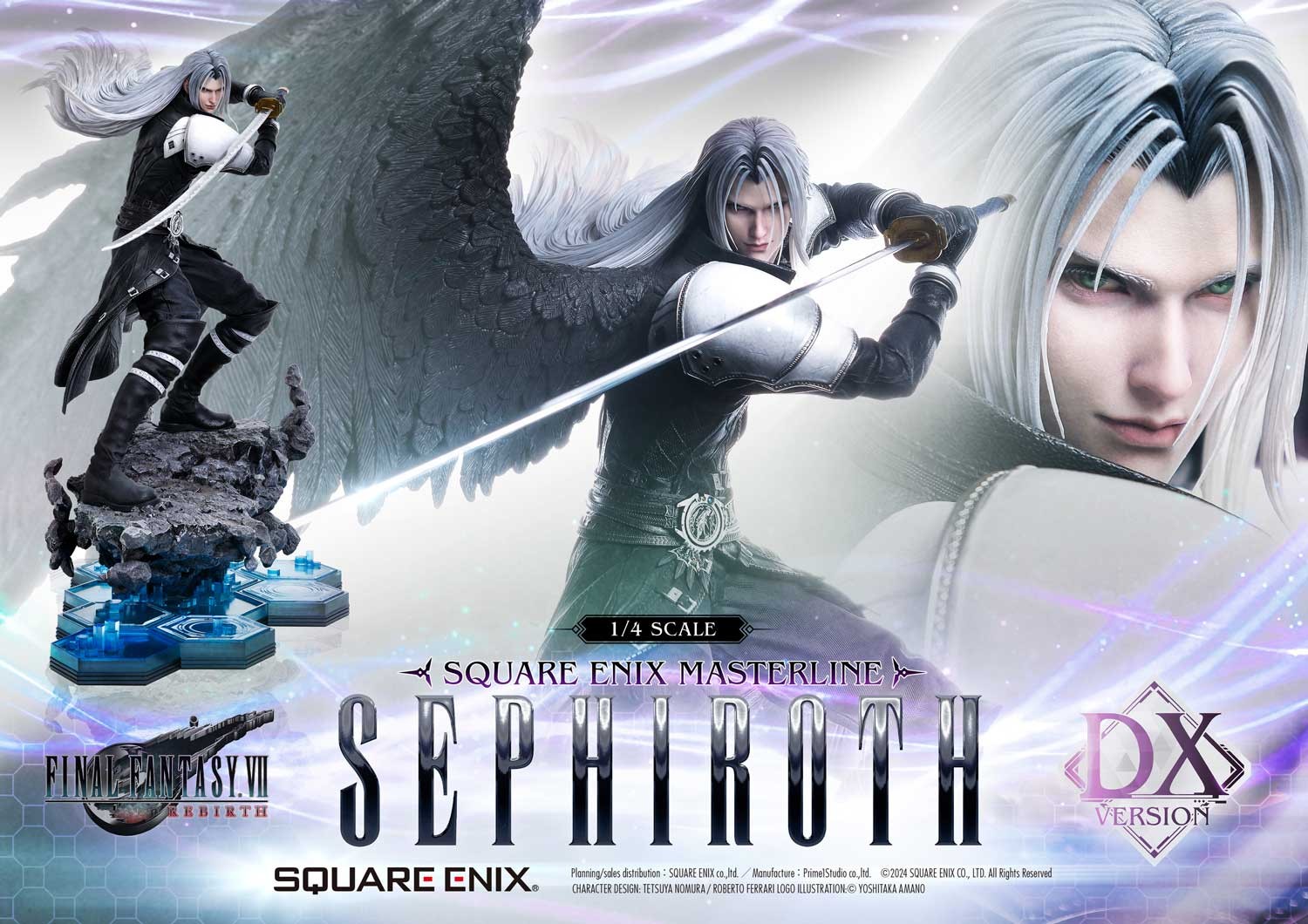 Final Fantasy Sephiroth (Deluxe Version) Quarter Scale Statue  (Prototype Shown) View 17