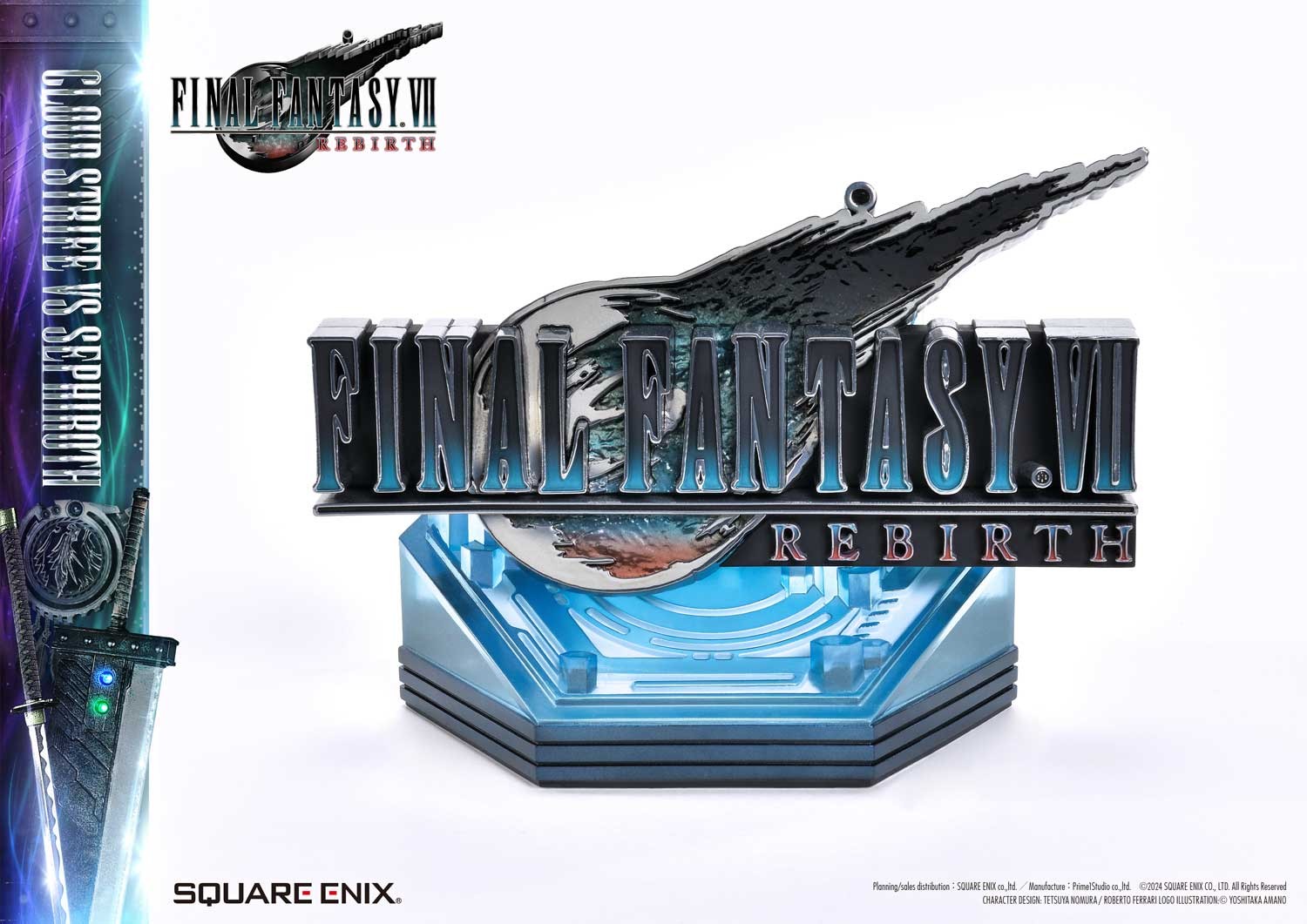 Final Fantasy Cloud Strife vs. Sephiroth Set Quarter Scale Statue  (Prototype Shown) View 8