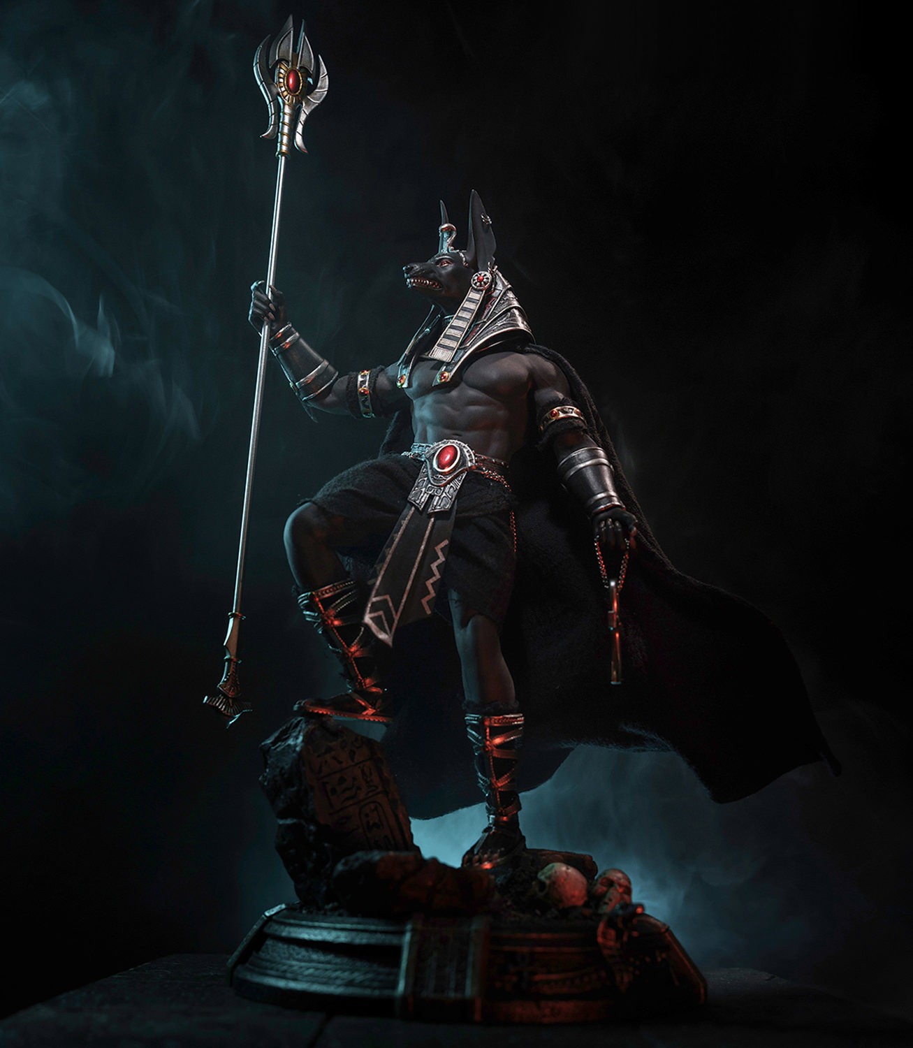 Anubis (Silver) Guardian of the Underworld Action Figure by