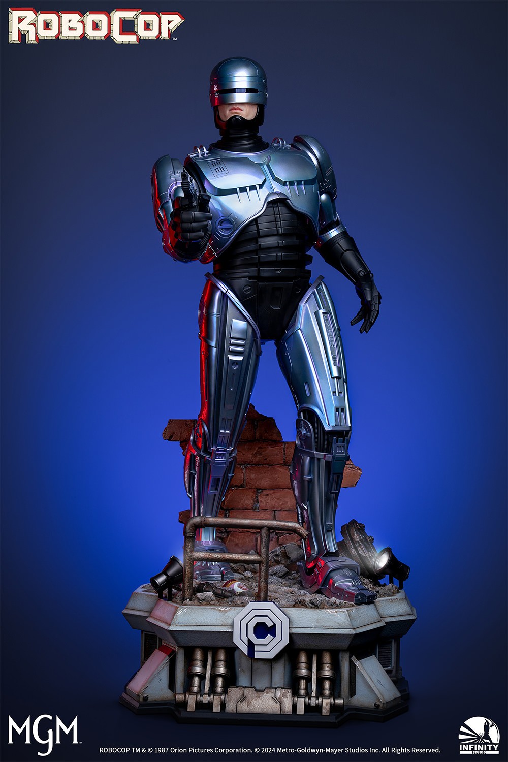 RoboCop RoboCop (Premium Version) Statues  (Prototype Shown) View 12