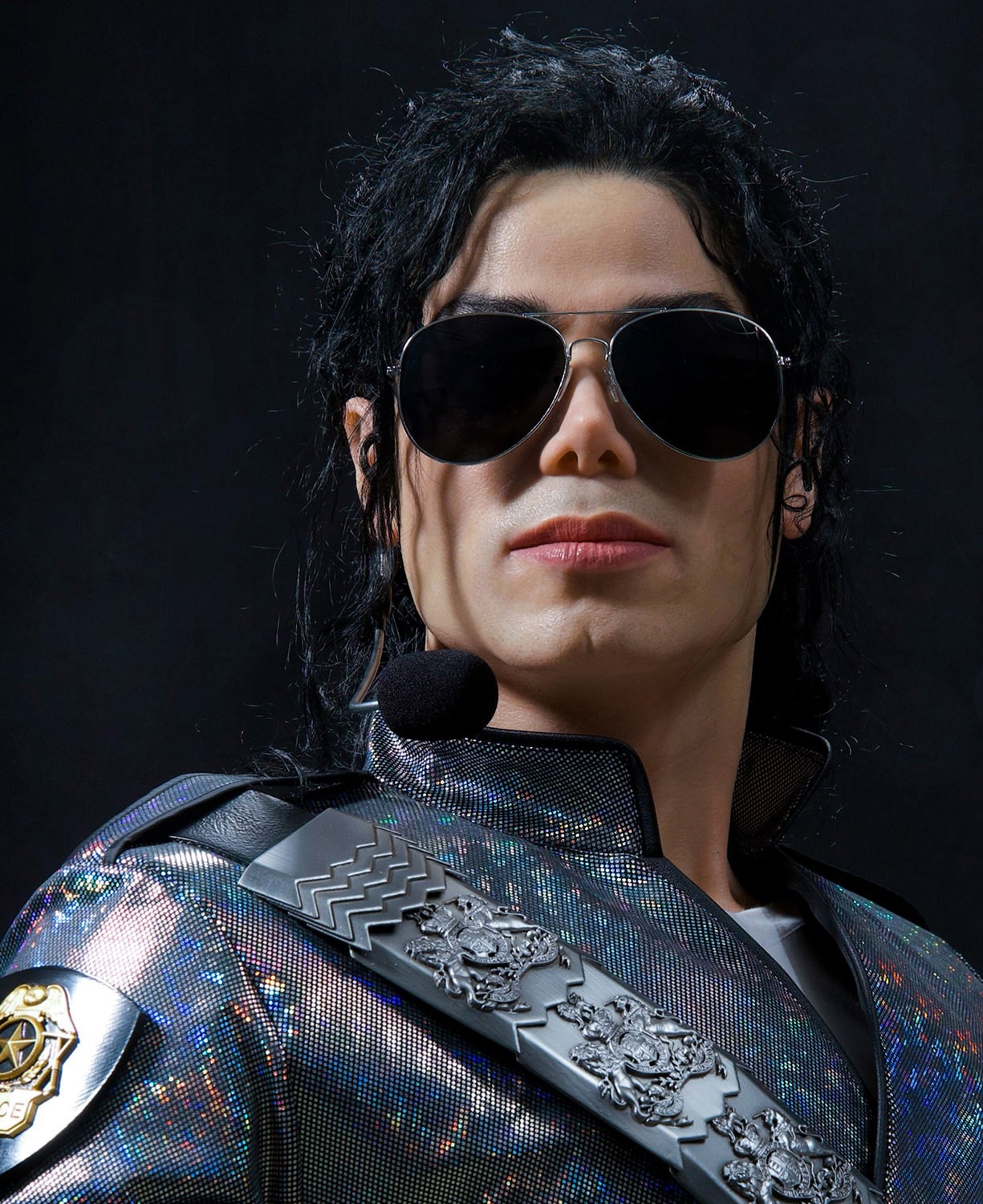 Michael Jackson Michael Jackson (Dangerous Tour) Life-Size Bust  (Prototype Shown) View 4