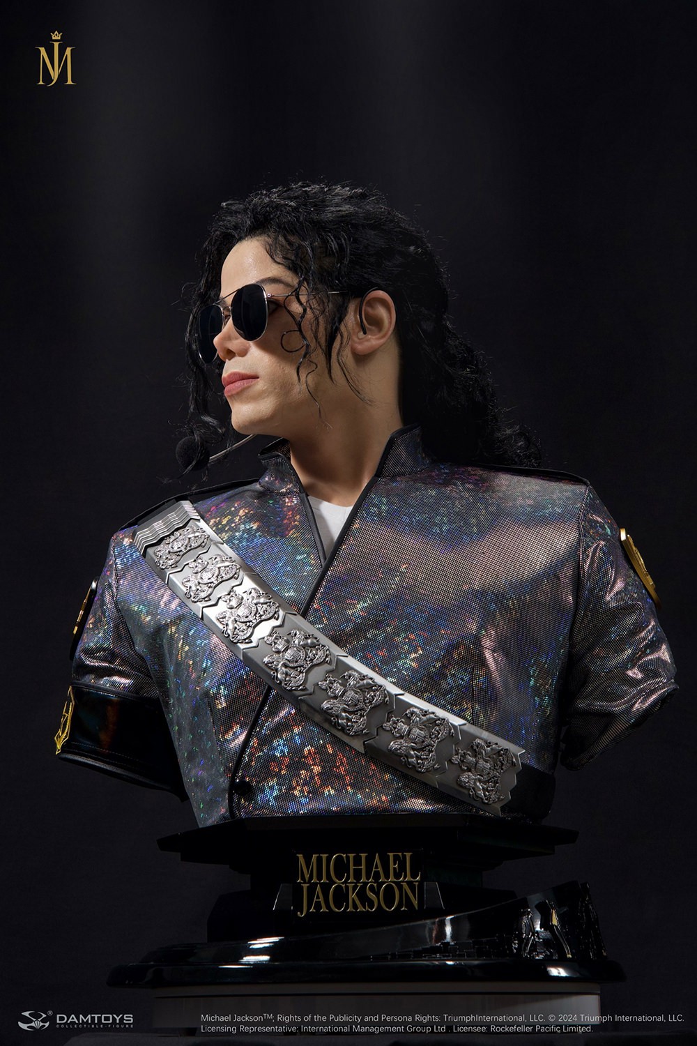 Michael Jackson Michael Jackson (Dangerous Tour) Life-Size Bust  (Prototype Shown) View 10