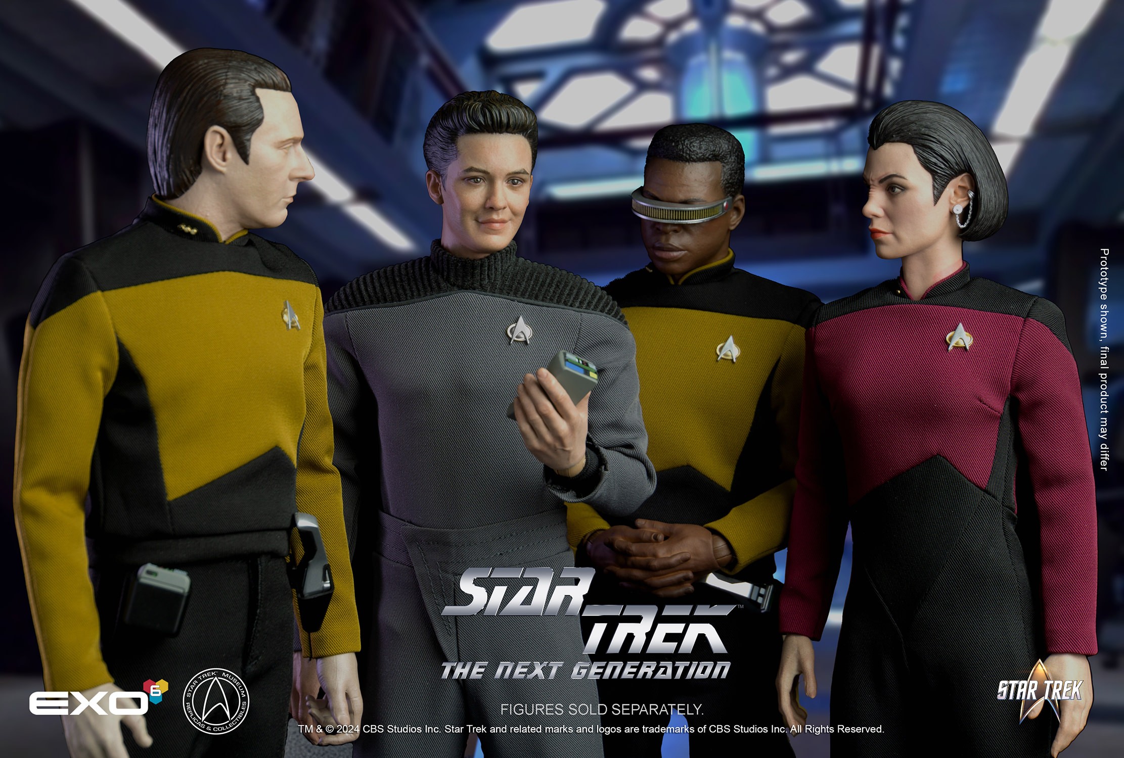 Star Trek Wesley Crusher Sixth Scale Figure  (Prototype Shown) View 10