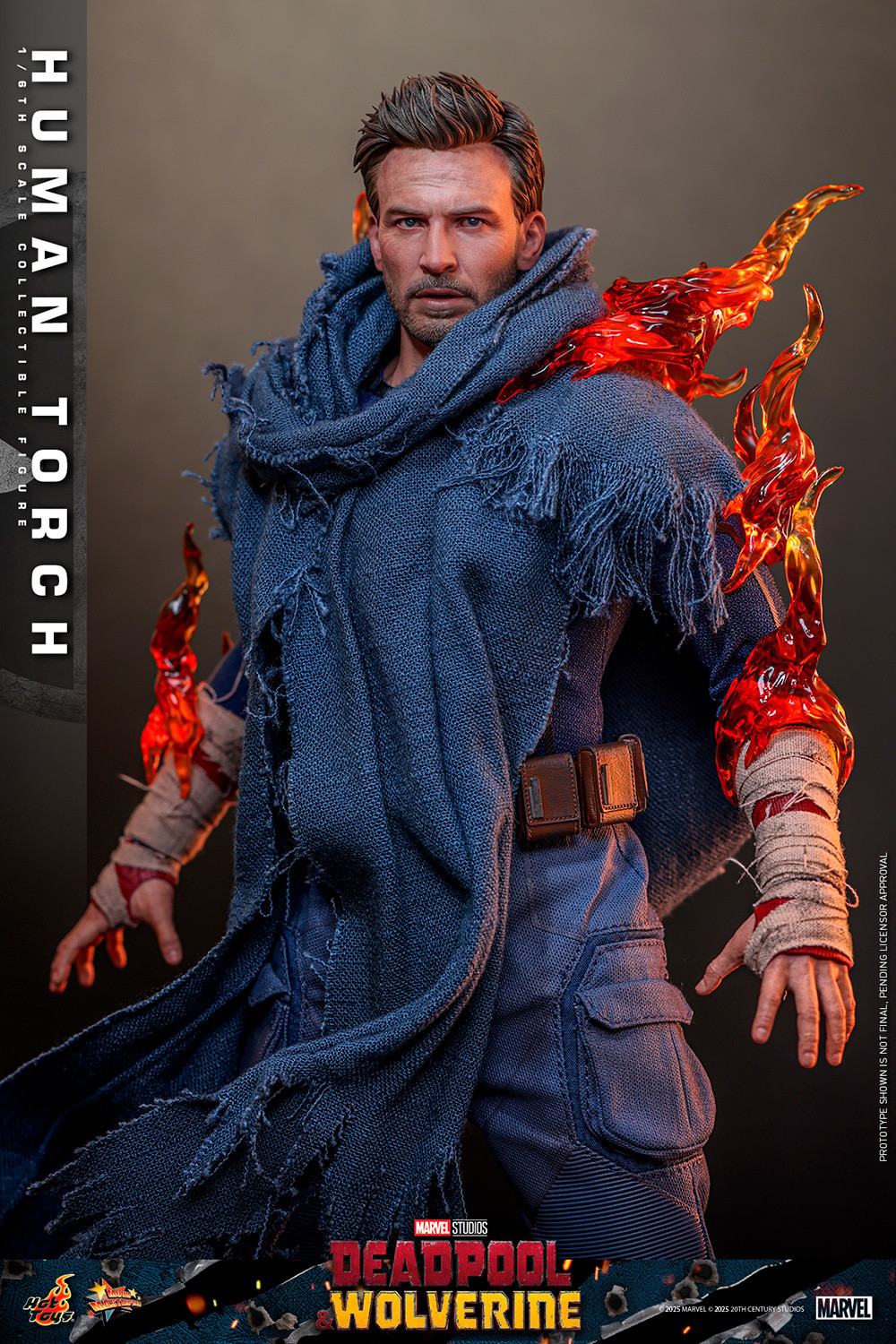 Marvel Human Torch Sixth Scale Figure  (Prototype Shown) View 8