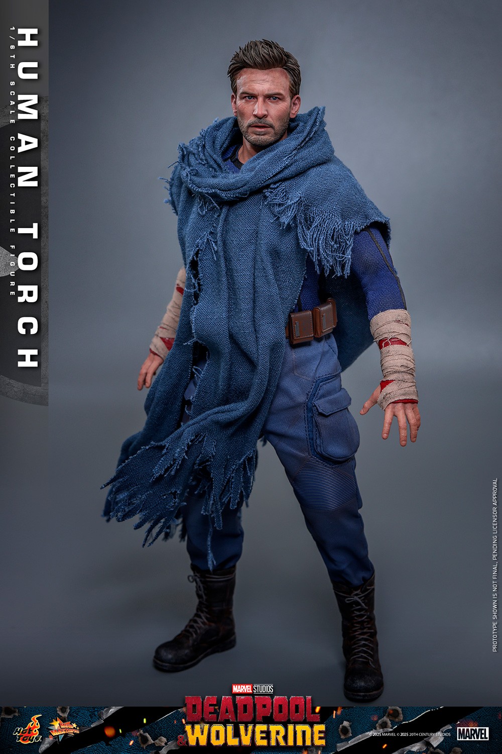 Marvel Human Torch Sixth Scale Figure  (Prototype Shown) View 10