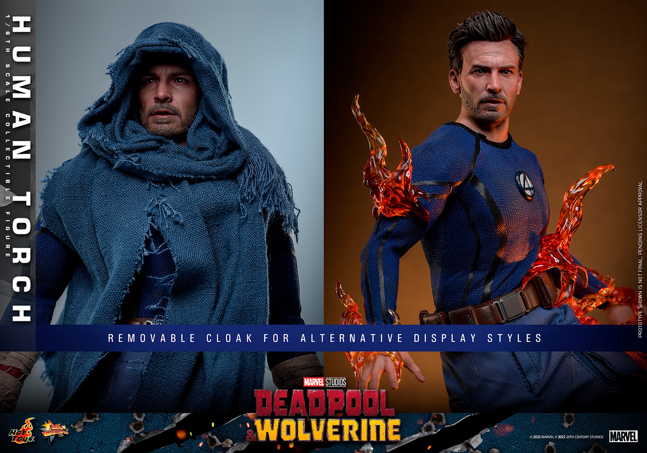 Marvel Human Torch Sixth Scale Figure  (Prototype Shown) View 18
