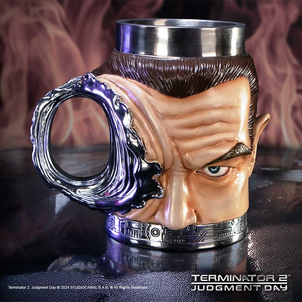 T-1000 Tankard Collectible Drinkware by Nemesis Now