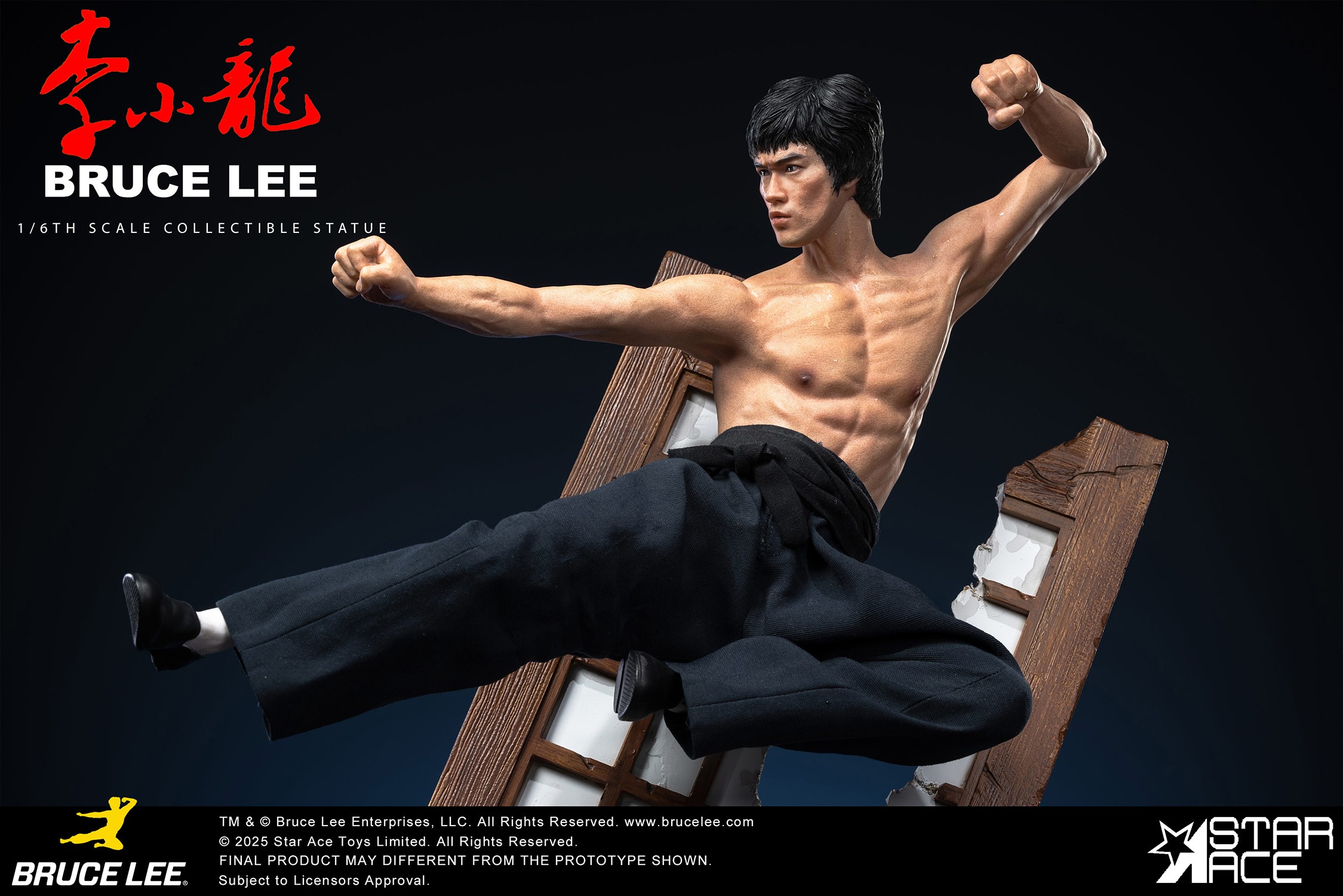 Bruce Lee Bruce Lee (Flying-Kick) Statues  (Prototype Shown) View 8